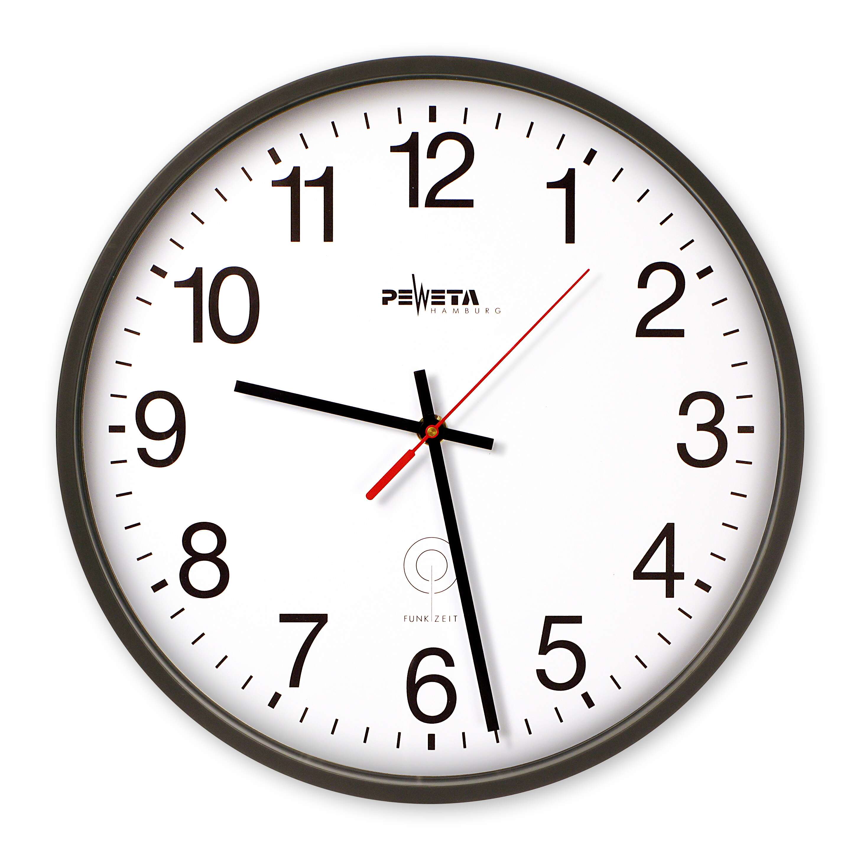 Peweta Funk-Wanduhr "ø 30 cm", Zifferblatt arabische Zahlen, Schwarz Unkategorisiert online kaufen Peweta Funk-Wanduhr "ø 30 cm", Zifferblatt arabische Zahlen, Schwarz Unkategorisiert online kaufen