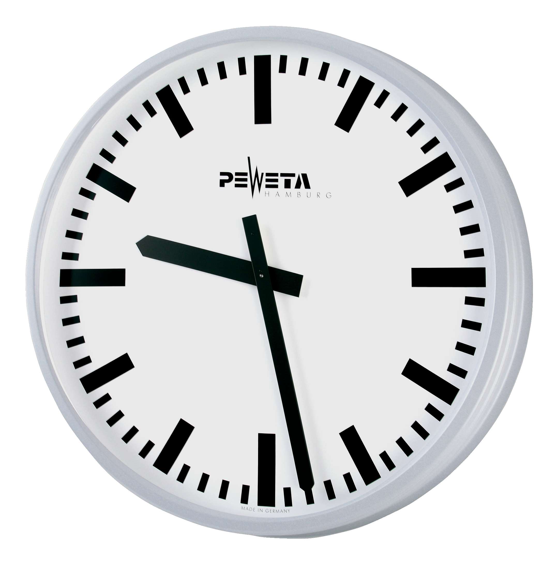 Peweta Funk-Wanduhr "ø 42 cm", Batteriebetrieb, Standard, Zifferblatt DIN-Balken Unkategorisiert online kaufen