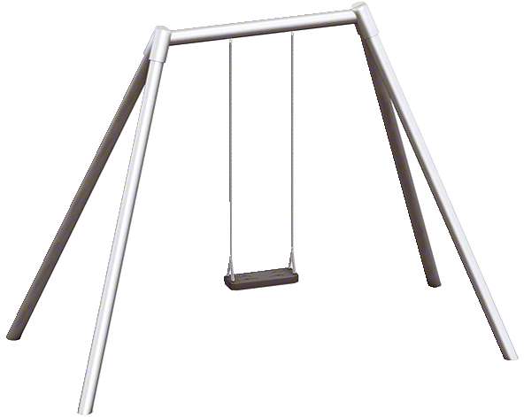 Playparc Einzelschaukel "Metall", Aufhängehöhe 200 cm Unkategorisiert online kaufen