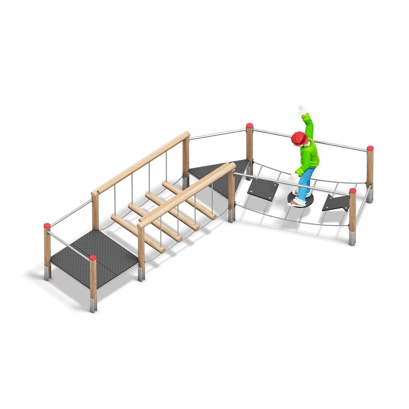 Playparc Frisia Balancieranlage "Kombination A" Unkategorisiert online kaufen