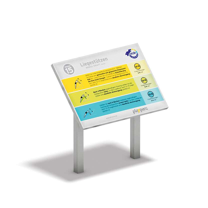 Playparc Info- und Hinweistafel für 4FCIRCLE Stationen Unkategorisiert online kaufen