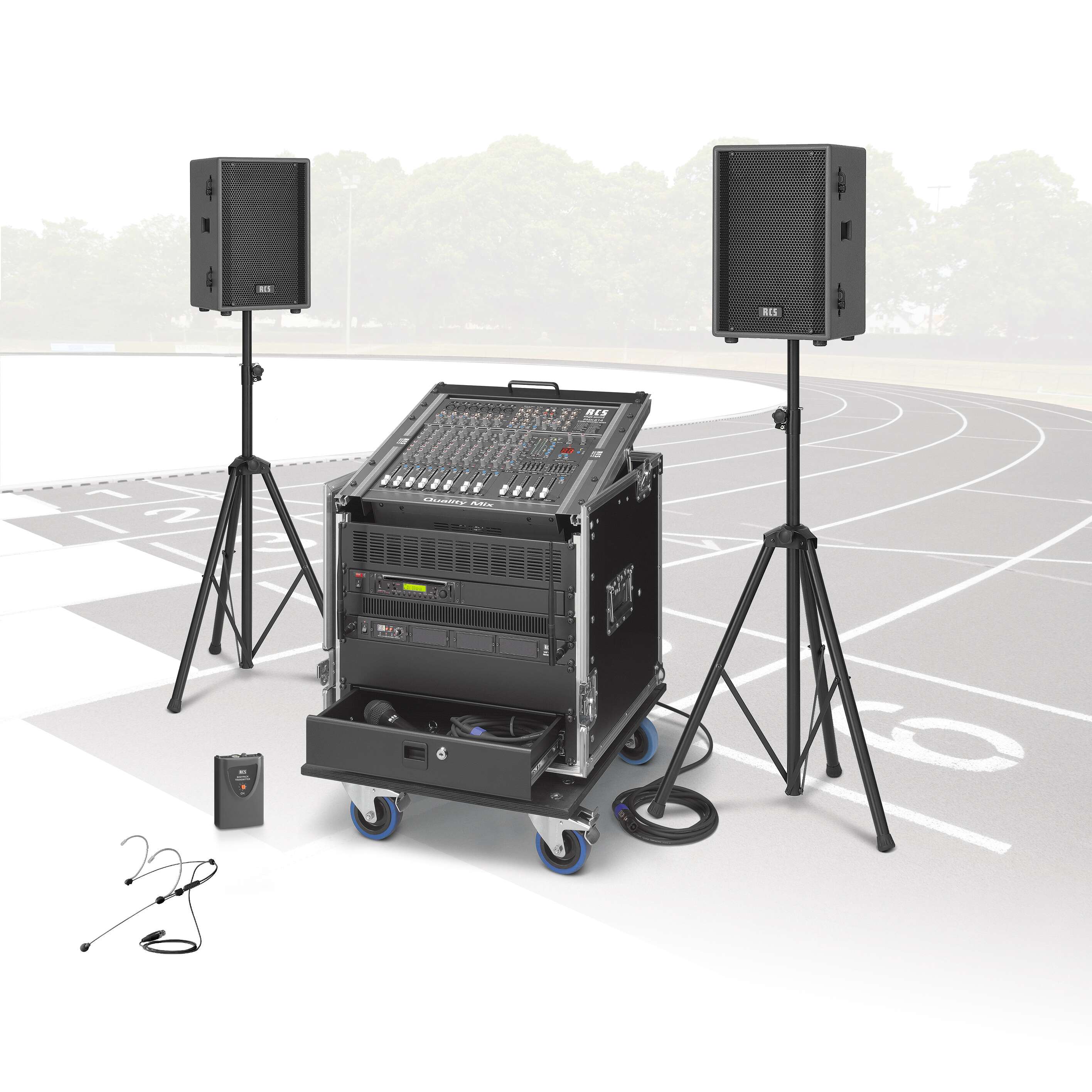 RCS Beschallungssystem "PCS-600", Inkl. Handmikrofon & Headset mit Taschensender Unkategorisiert online kaufen RCS Beschallungssystem "PCS-600", Inkl. Handmikrofon & Headset mit Taschensender Unkategorisiert online kaufen