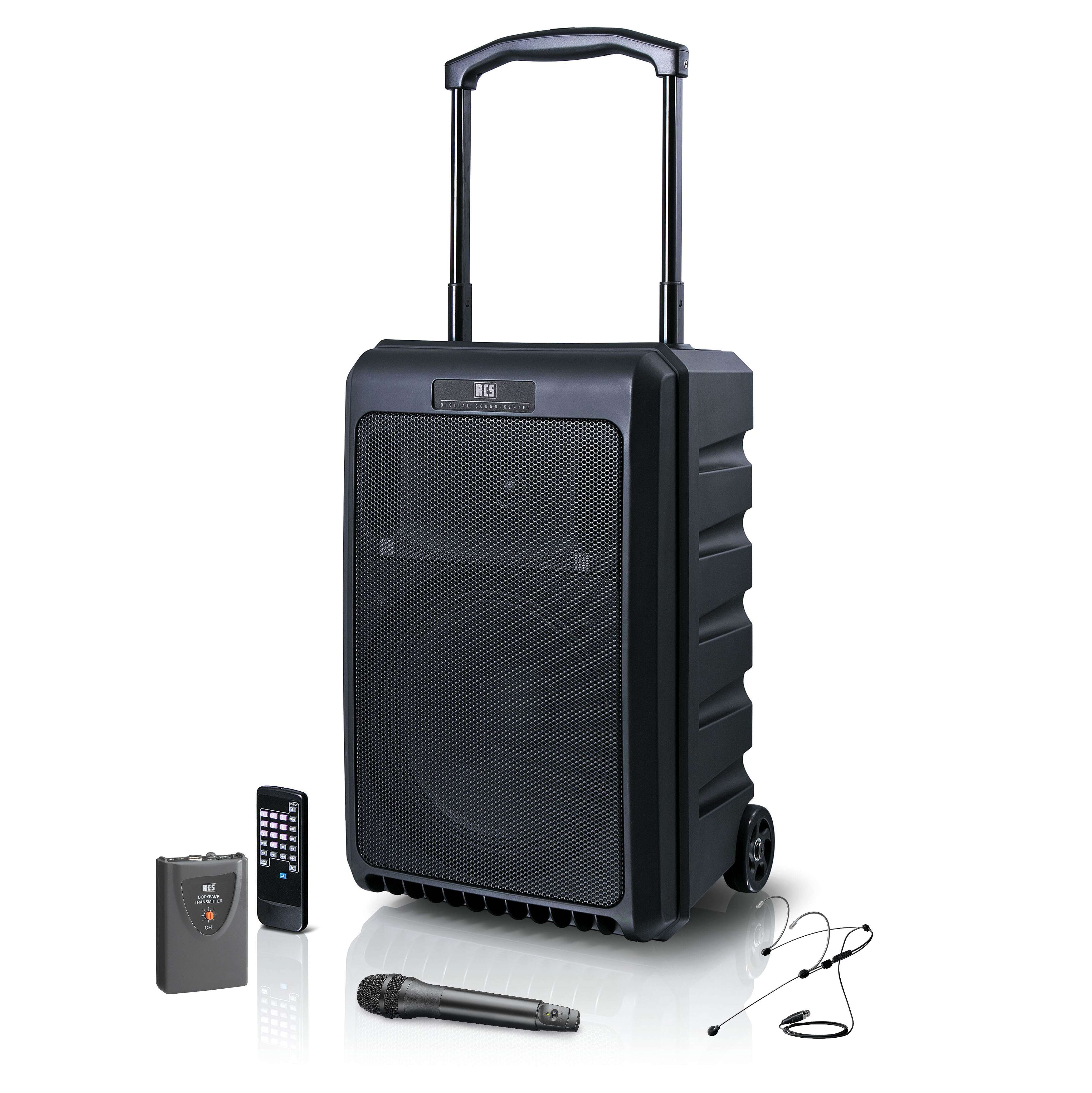 RCS Musikanlage "Digital Sound-Center DSC-150", Inkl. Handmikrofon, Headset und Taschensender Unkategorisiert online kaufen