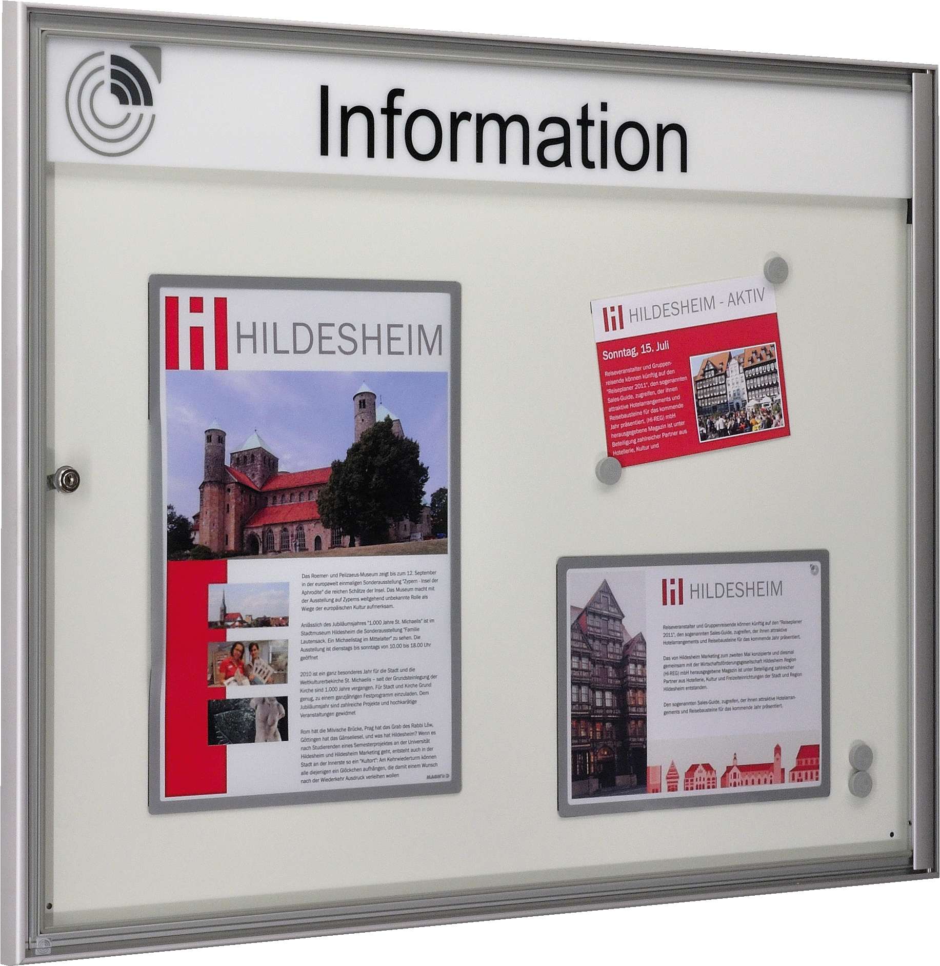Schaar Design Schaukasten für den Innenbereich, 760x500x27 mm, Rückwand: Anthrazit Unkategorisiert online kaufen