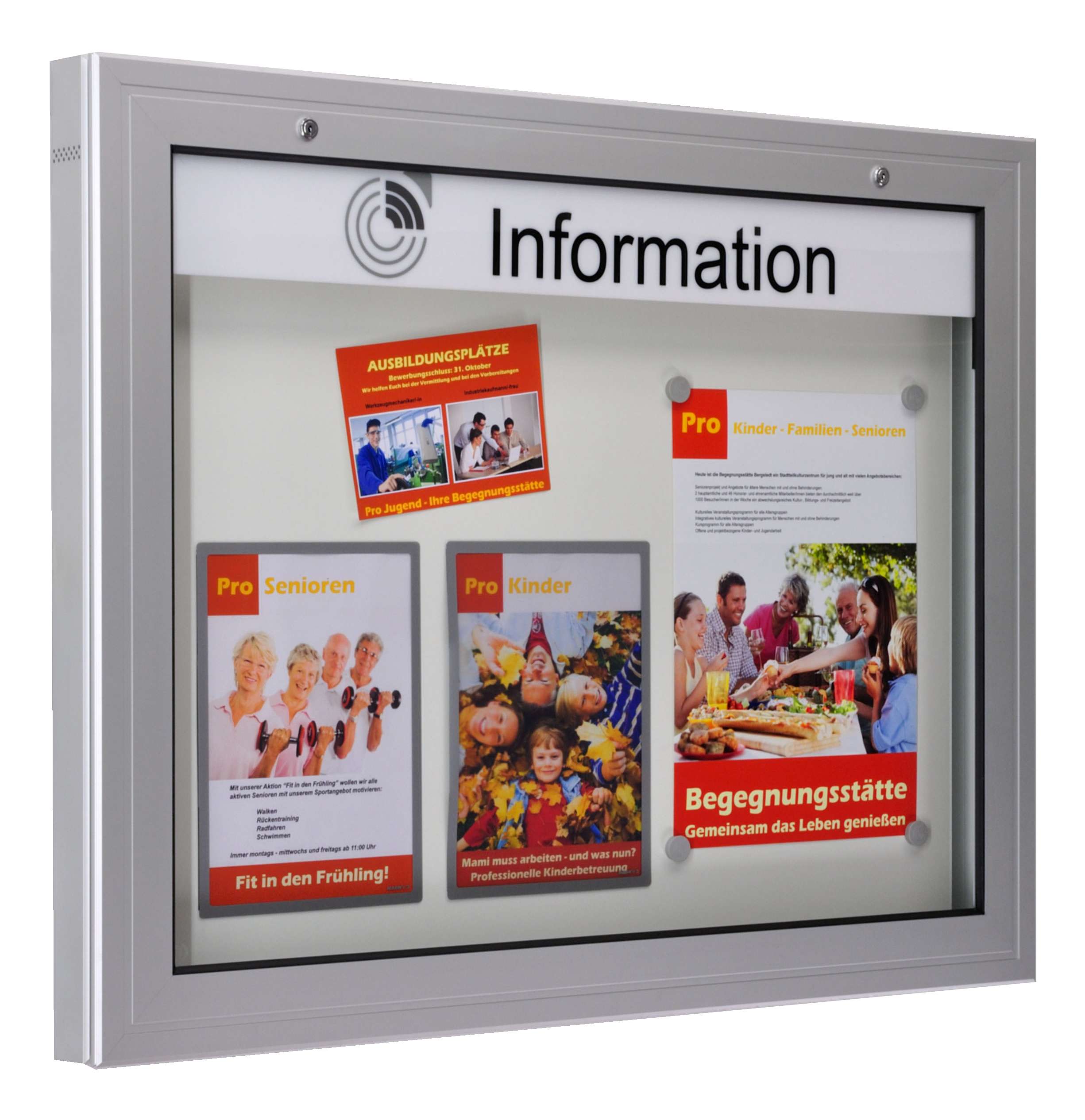Schaar Design Schaukasten "K-Serie", Querformat, 1380x1025x75 mm, Rückwand: Anthrazit Unkategorisiert online kaufen
