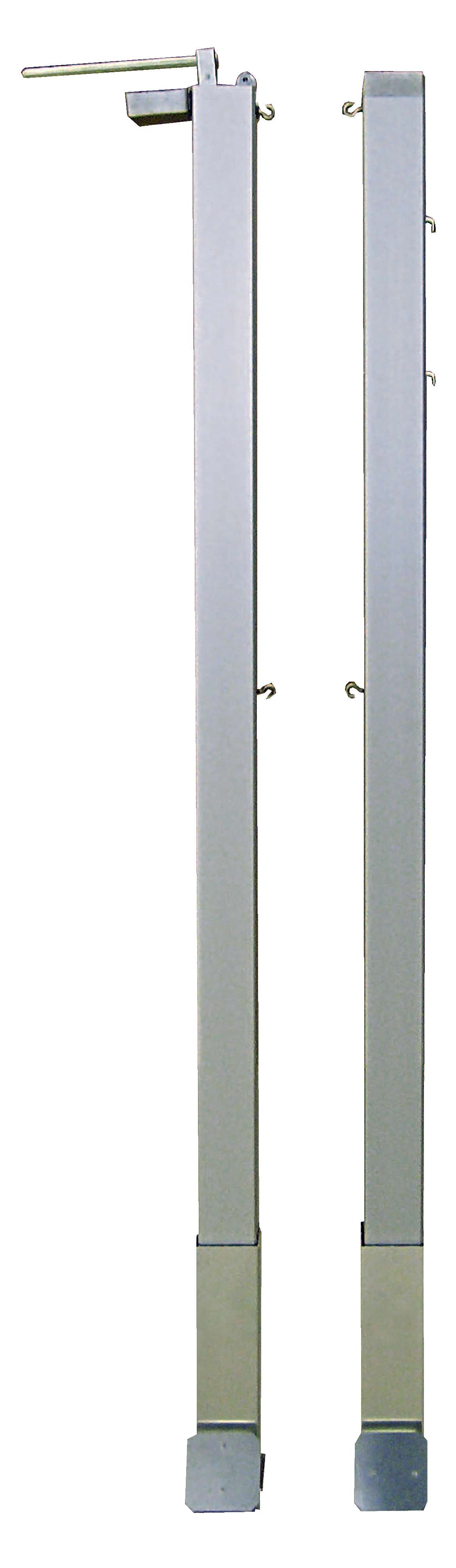 Sport-Thieme Badmintonpfosten mit innenliegender Spannmechanik, Quadratprofil 80x80 mm Unkategorisiert online kaufen