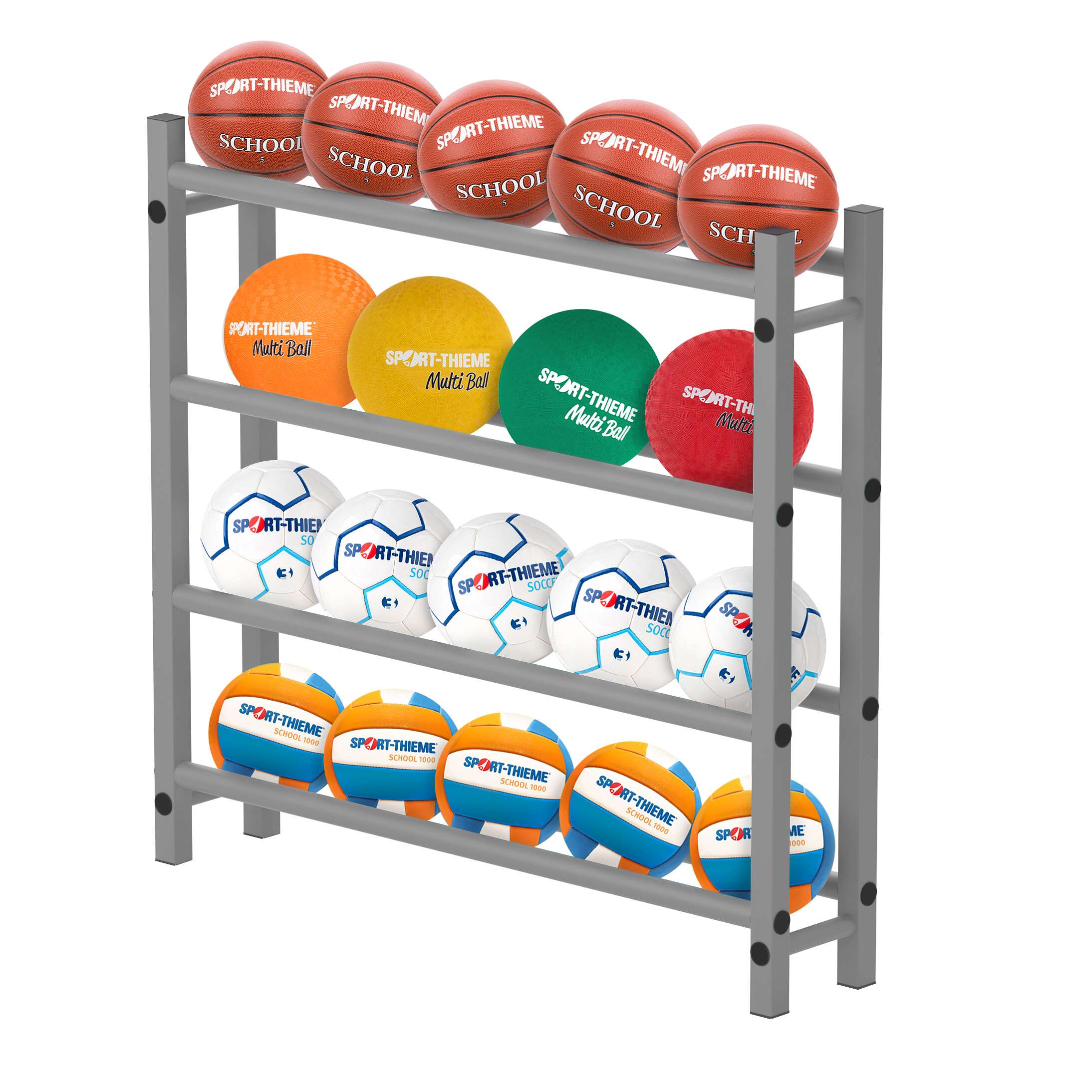 Sport-Thieme Ballregal "Team" by Vendiplas, Grau Unkategorisiert online kaufen