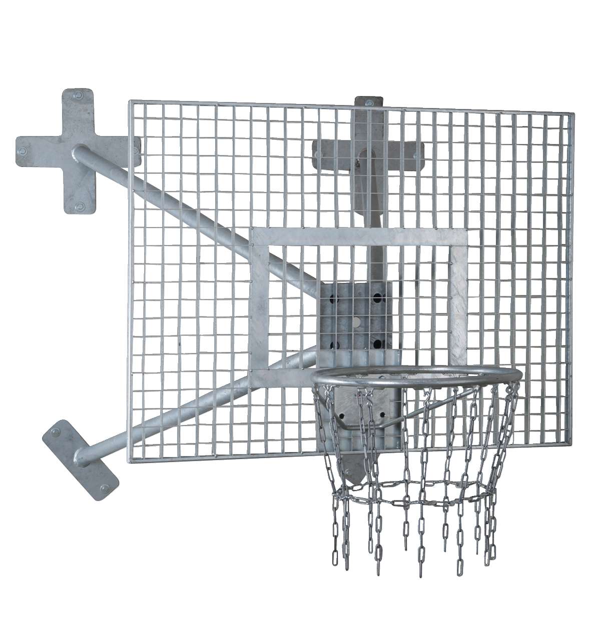 "Sport-Thieme Basketball-Wandanlage ""Fair Play Outdoor"", Korb ""Outdoor"" abklappbar, Zielbrett: Gittergewebe" Unkategorisiert online kaufen