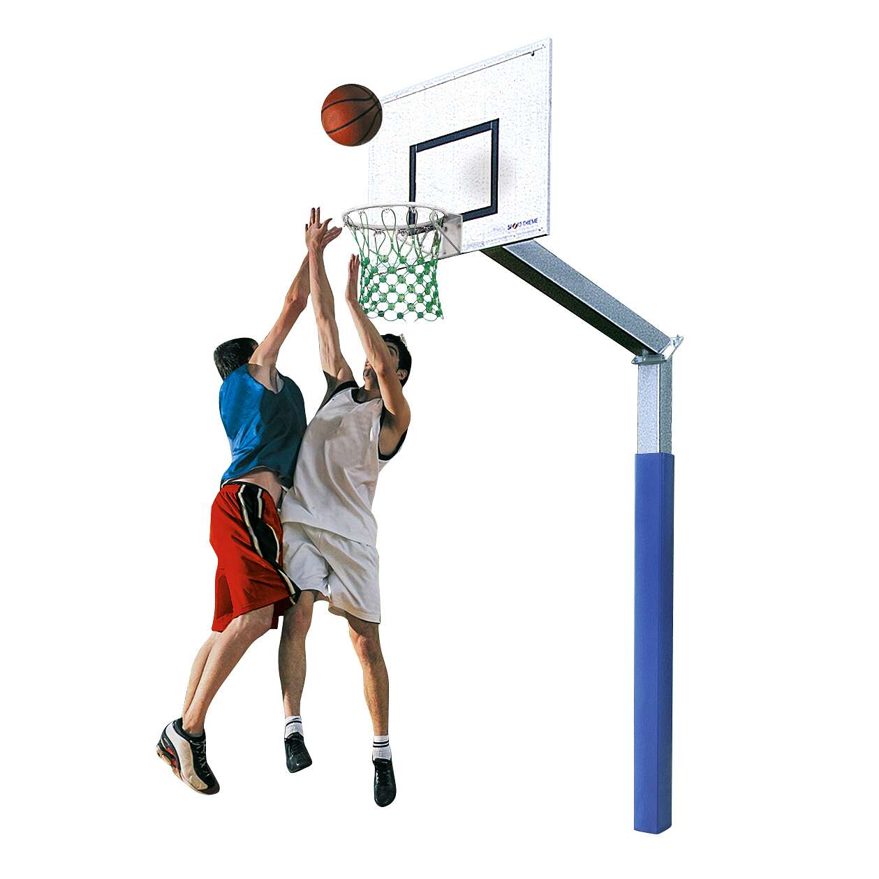 Sport-Thieme Basketballanlage "Fair Play 2.0" mit Herkulesseil-Netz, Korb "Outdoor" abklappbar Unkategorisiert online kaufen