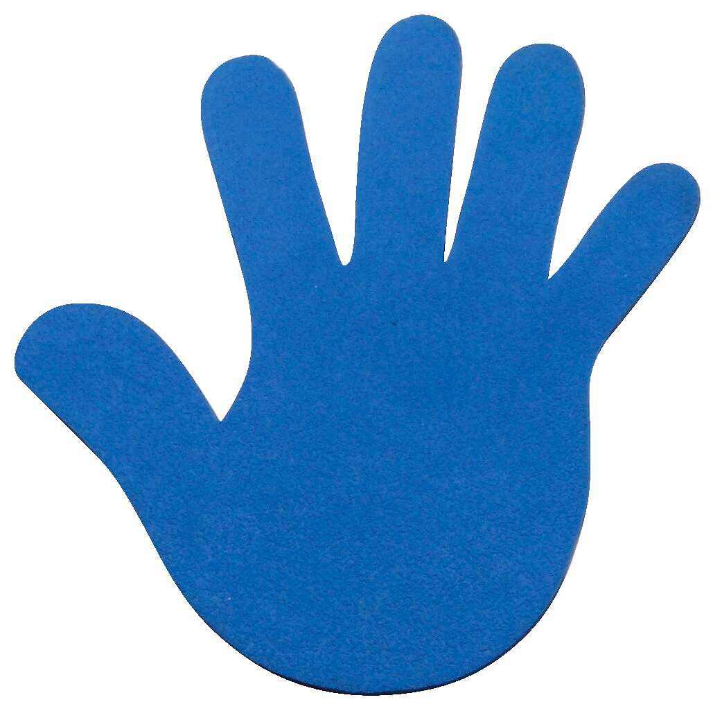 Sport-Thieme Bodenmarkierung, Blau, Hand, 18 cm Unkategorisiert online kaufen