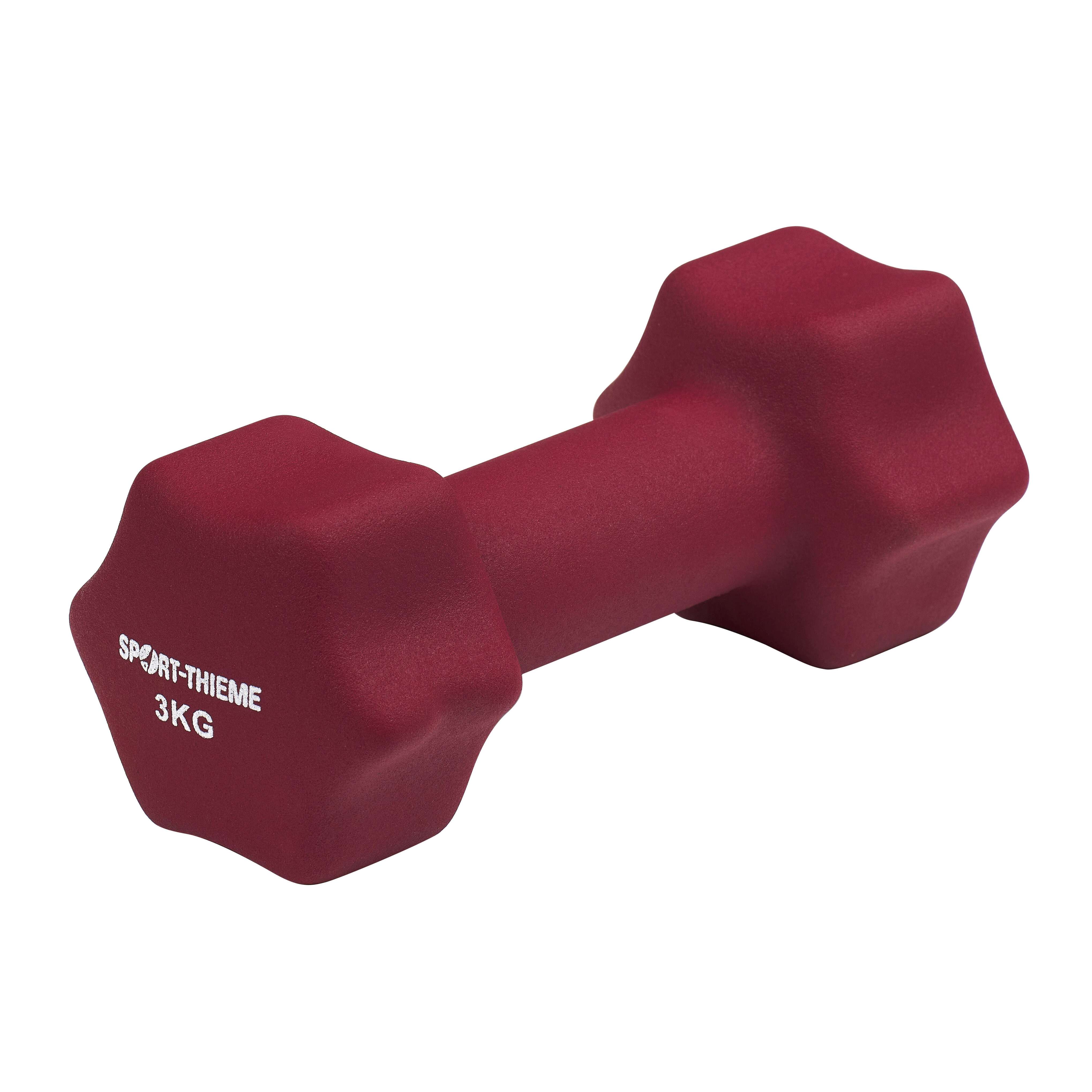 Sport-Thieme Fausthantel "Neopren", 3 kg, Bordeaux Unkategorisiert online kaufen
