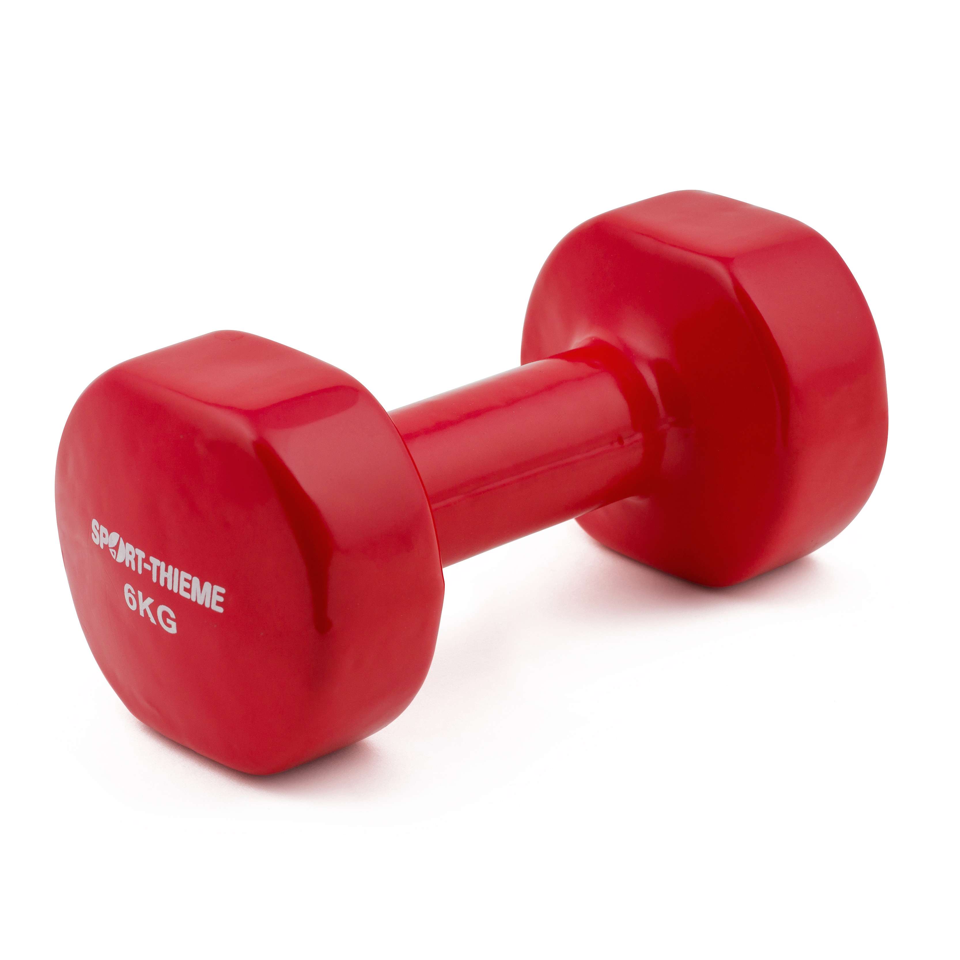 Sport-Thieme Fausthantel "Vinyl", 6 kg, Dunkelrot Unkategorisiert online kaufen