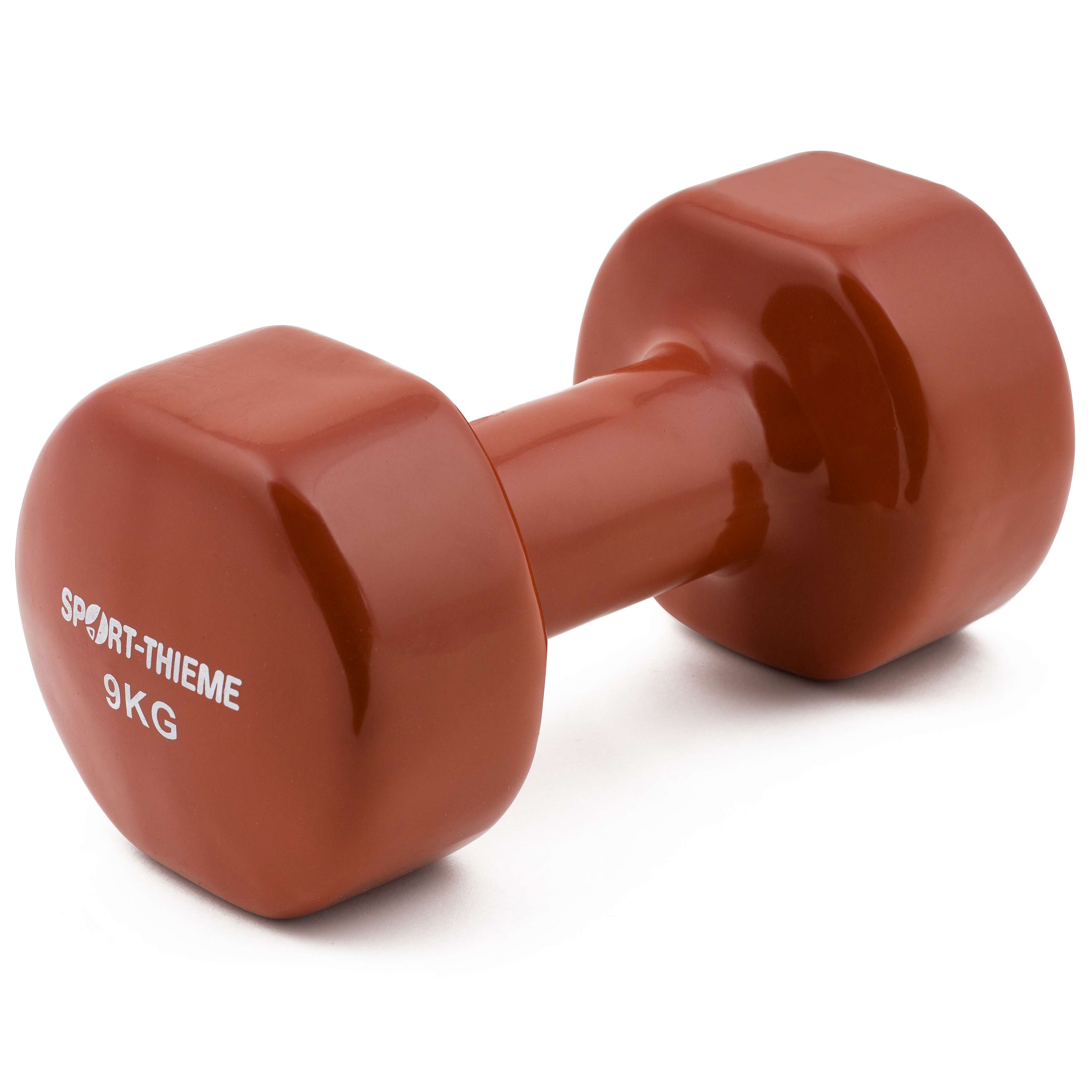 Sport-Thieme Fausthantel "Vinyl", 9 kg, Braun Unkategorisiert online kaufen