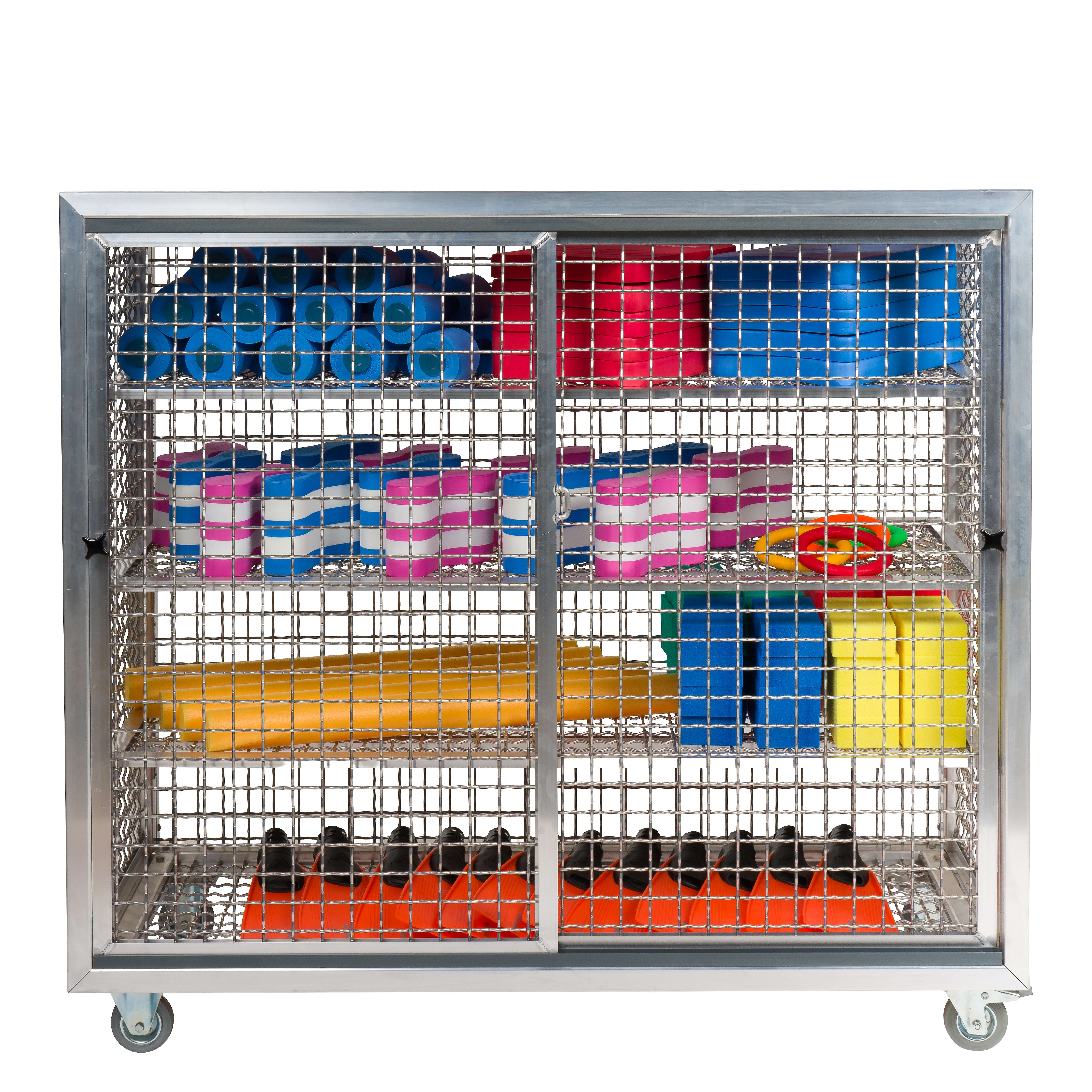 Sport-Thieme Gitterregalwagen "Schwimmbad", 125x62x125 cm, Mit Rädern Unkategorisiert online kaufen