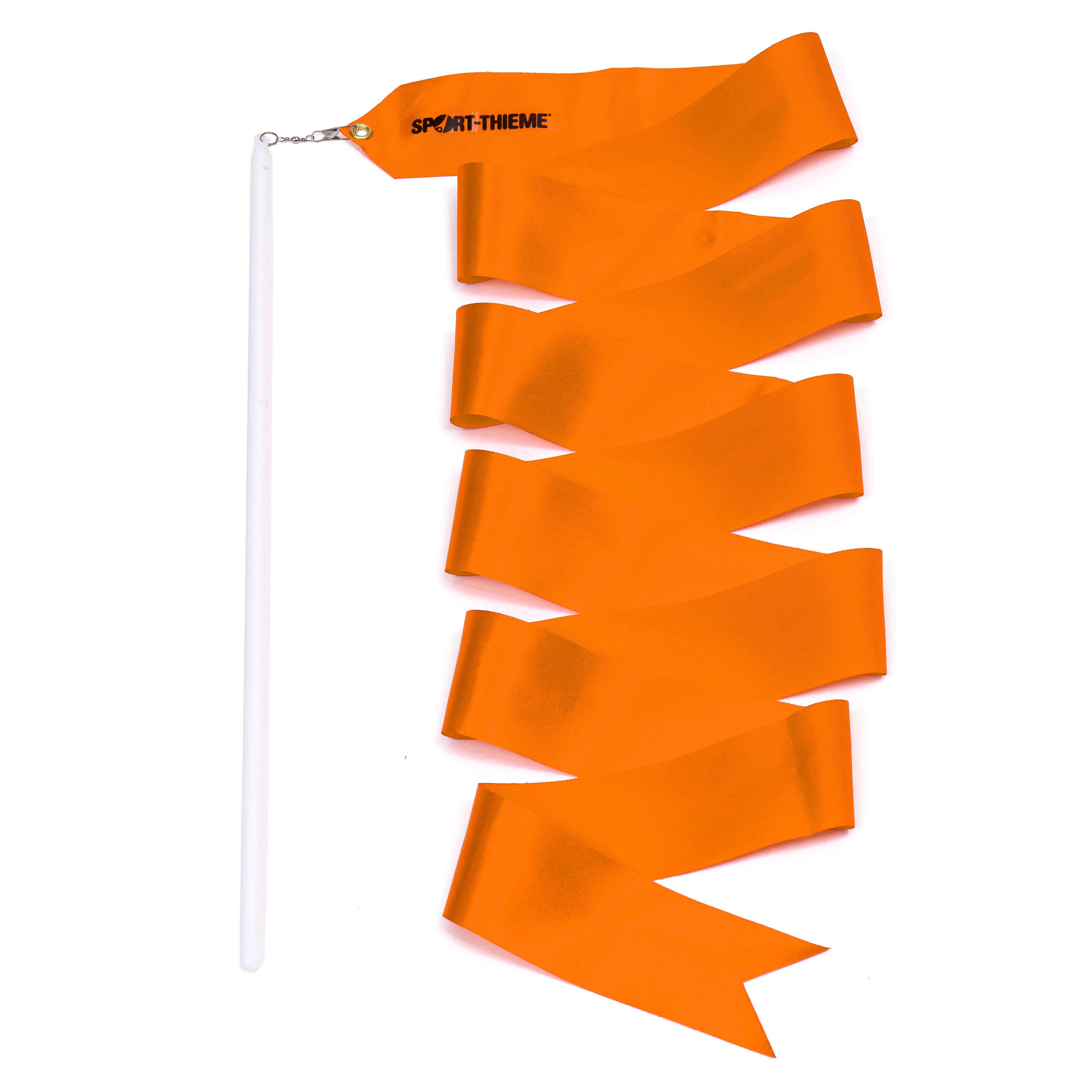 "Sport-Thieme Gymnastikband mit Stab ""2 m"", Orange" Unkategorisiert Produktbild
