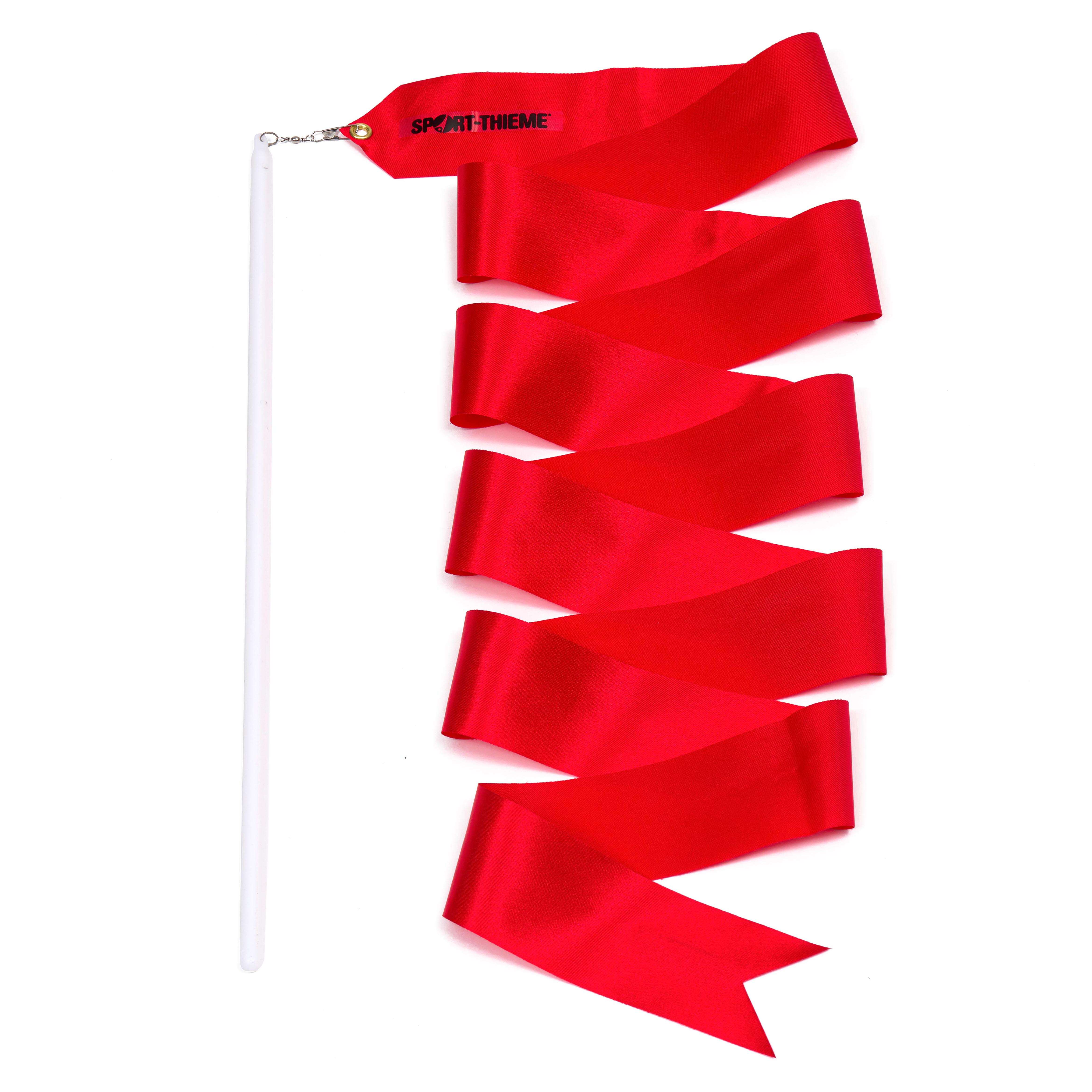 "Sport-Thieme Gymnastikband mit Stab ""2 m"", Rot" Unkategorisiert online kaufen