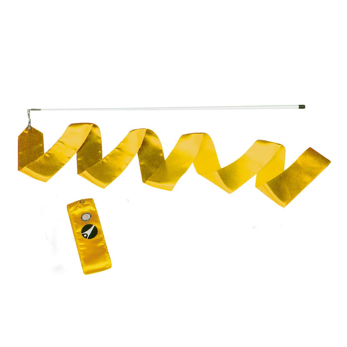 Sport-Thieme Gymnastikband mit Stab "RSG", Gelb, 4 m, Training Unkategorisiert online kaufen