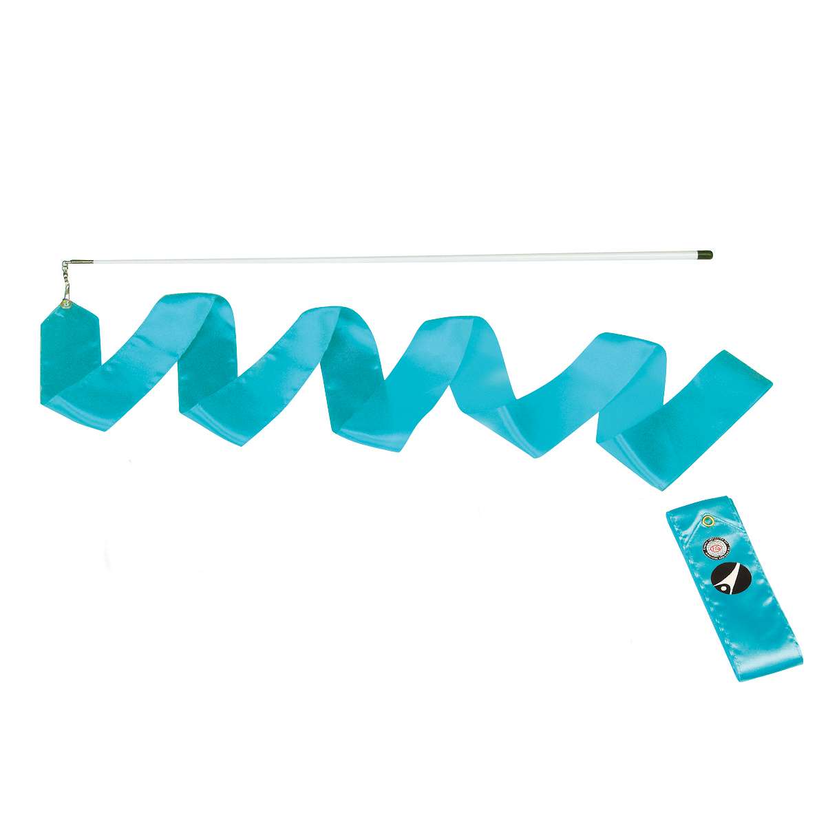 Sport-Thieme Gymnastikband mit Stab "RSG", Hellblau, 4 m, Training Unkategorisiert online kaufen