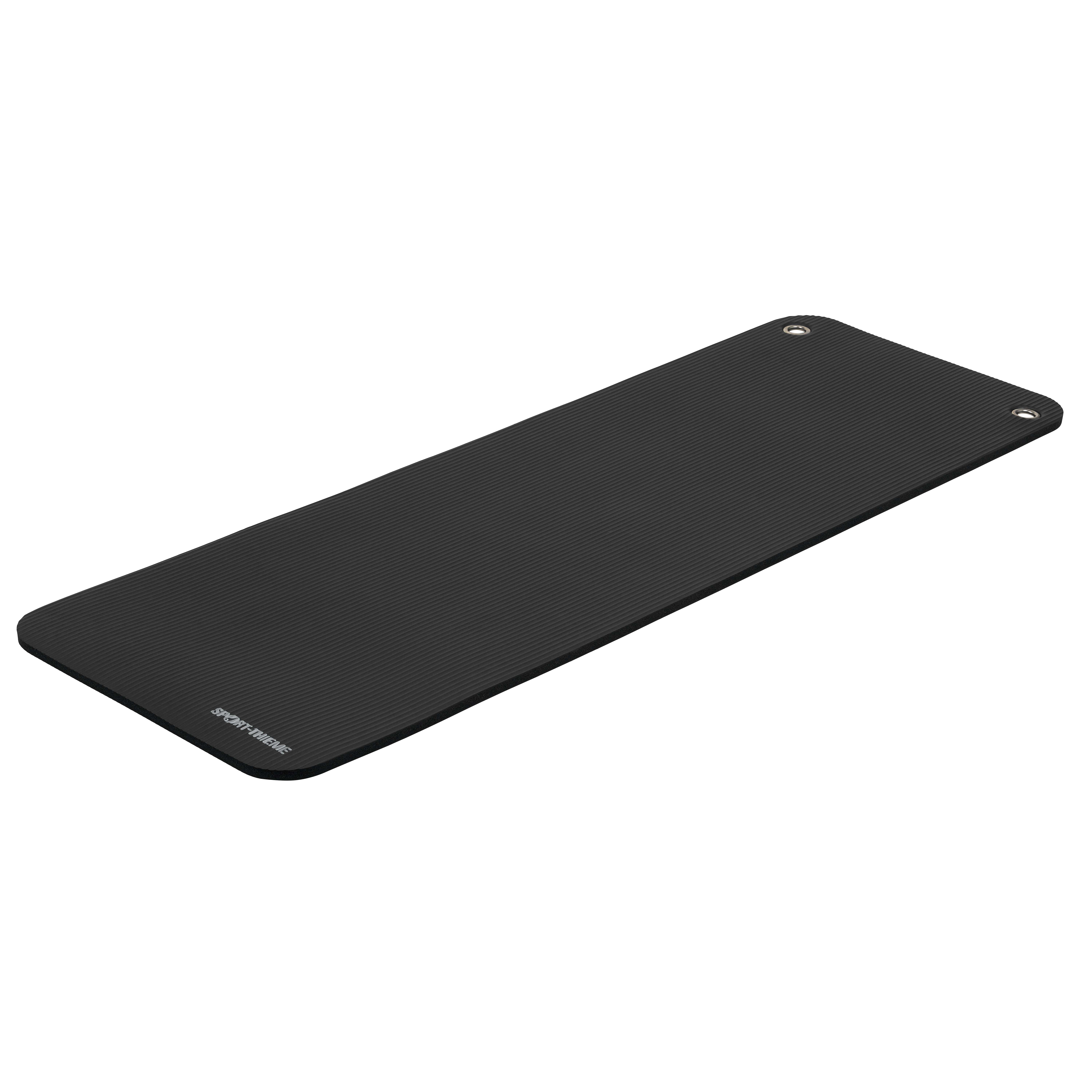 Sport-Thieme Gymnastikmatte "Club 1.5", Schwarz, Mit Ösen Unkategorisiert online kaufen