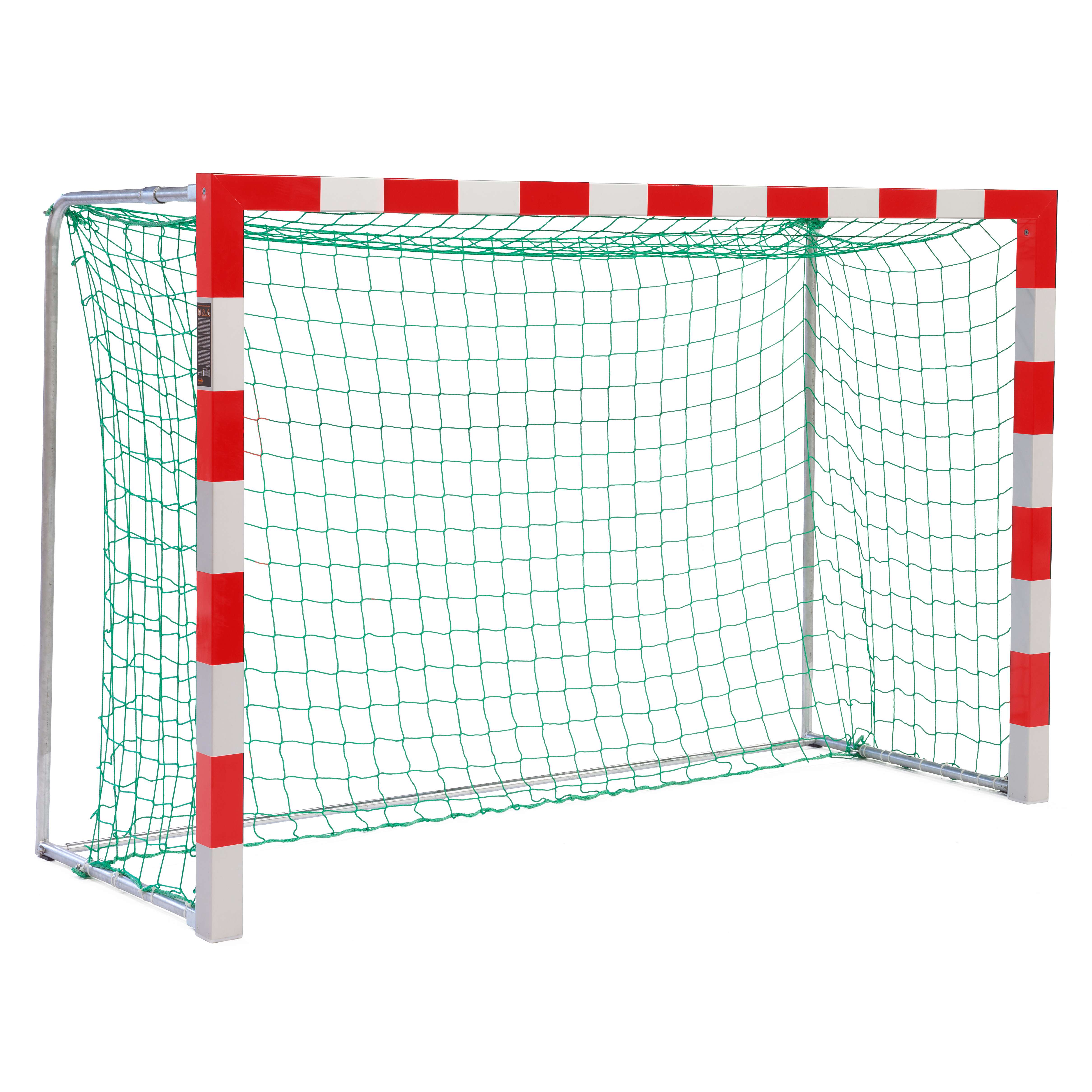 Sport-Thieme Handballtor frei stehend, 3x1,60 m, Rot-Silber, Premium-Stahl-Eckverbindung Unkategorisiert online kaufen