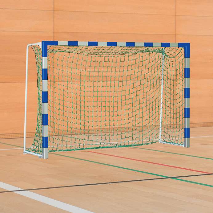 Sport-Thieme Handballtor mit fest stehenden Netzbügeln, Blau-Silber, Standard, Tortiefe 1,25 m Unkategorisiert online kaufen
