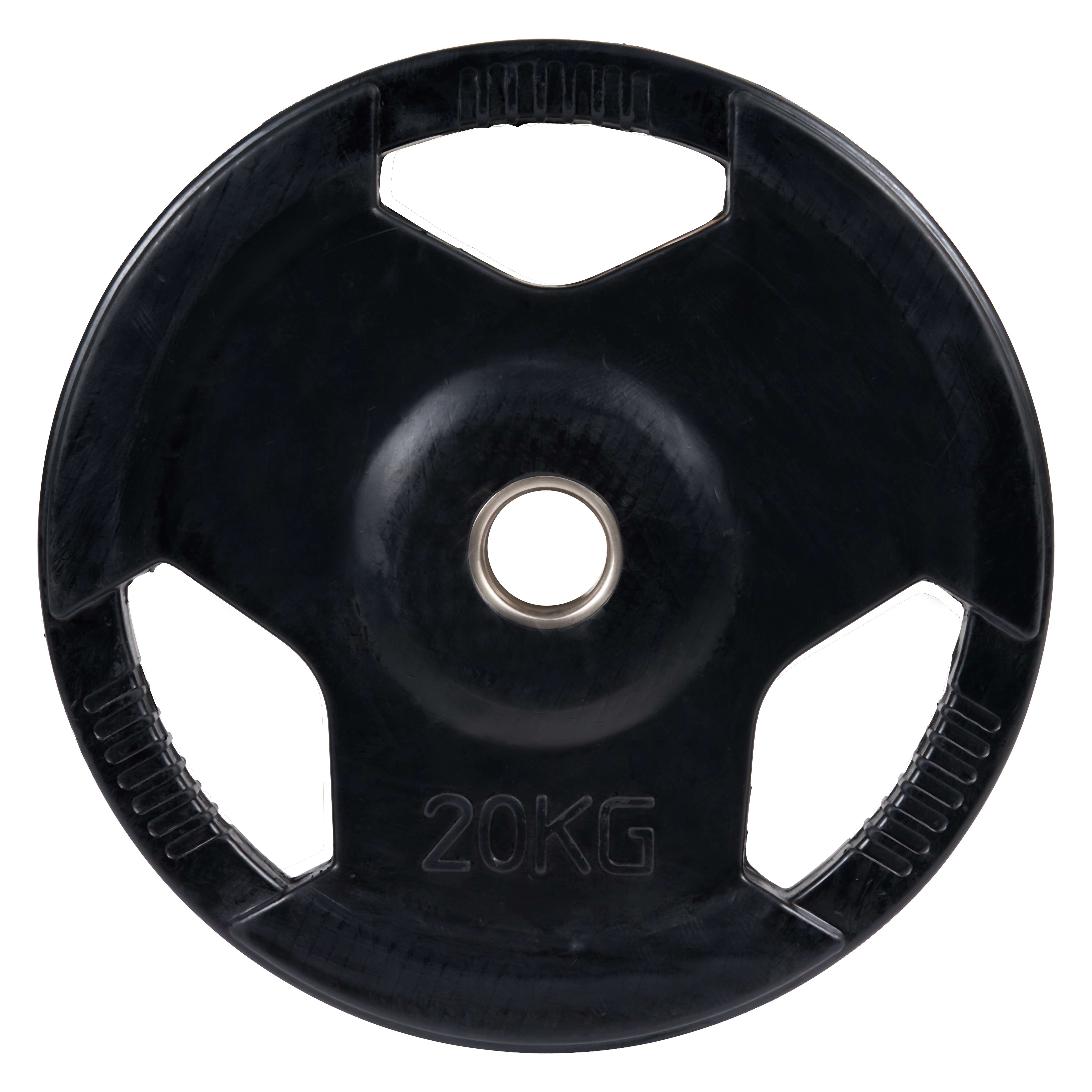 Sport-Thieme Hantelscheibe "Wettkampf", gummiert, 50 mm, 20 kg Unkategorisiert online kaufen