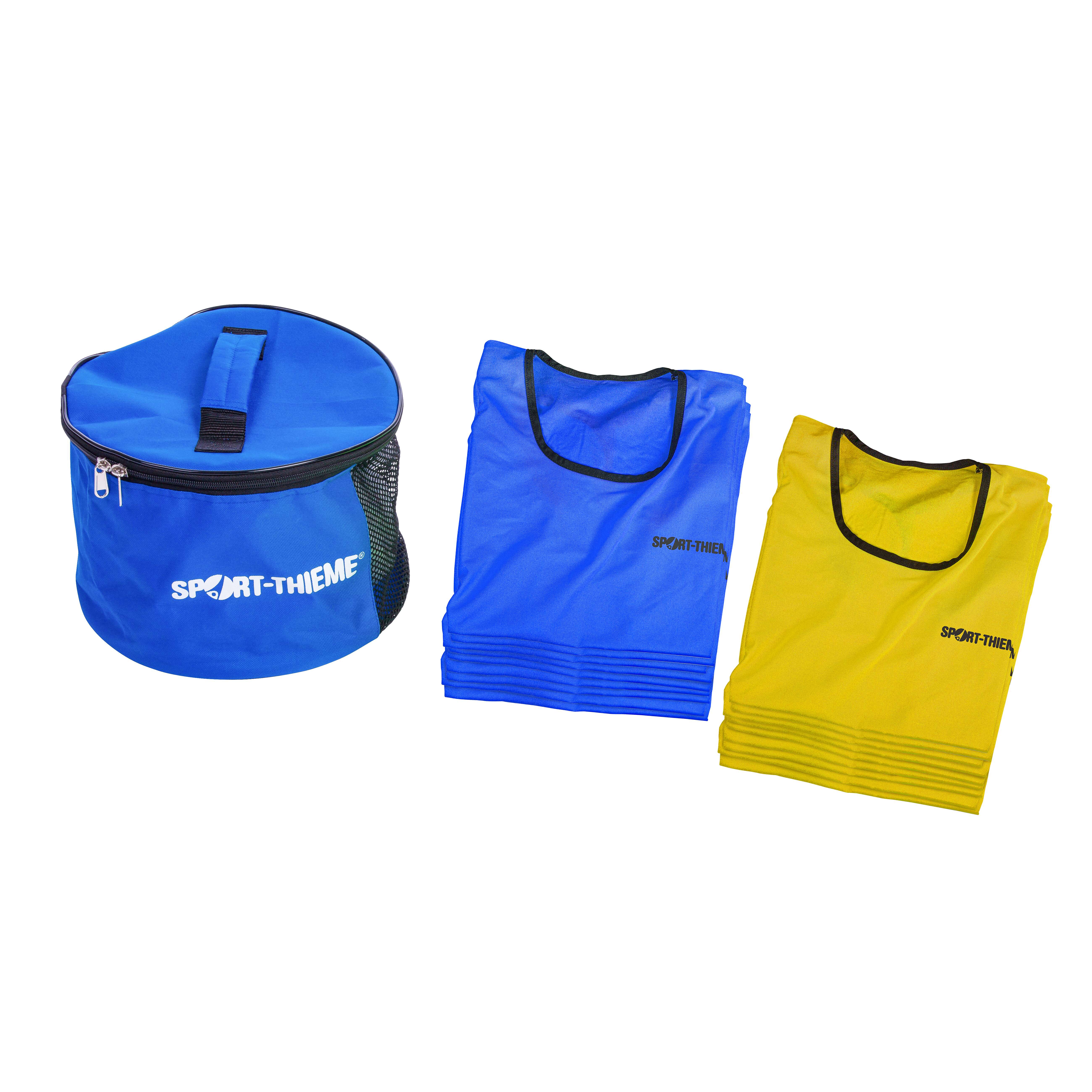 Sport-Thieme Kennzeichnungswesten-Set "Stretch Premium", Erwachsene, Gelb/Blau Unkategorisiert online kaufen