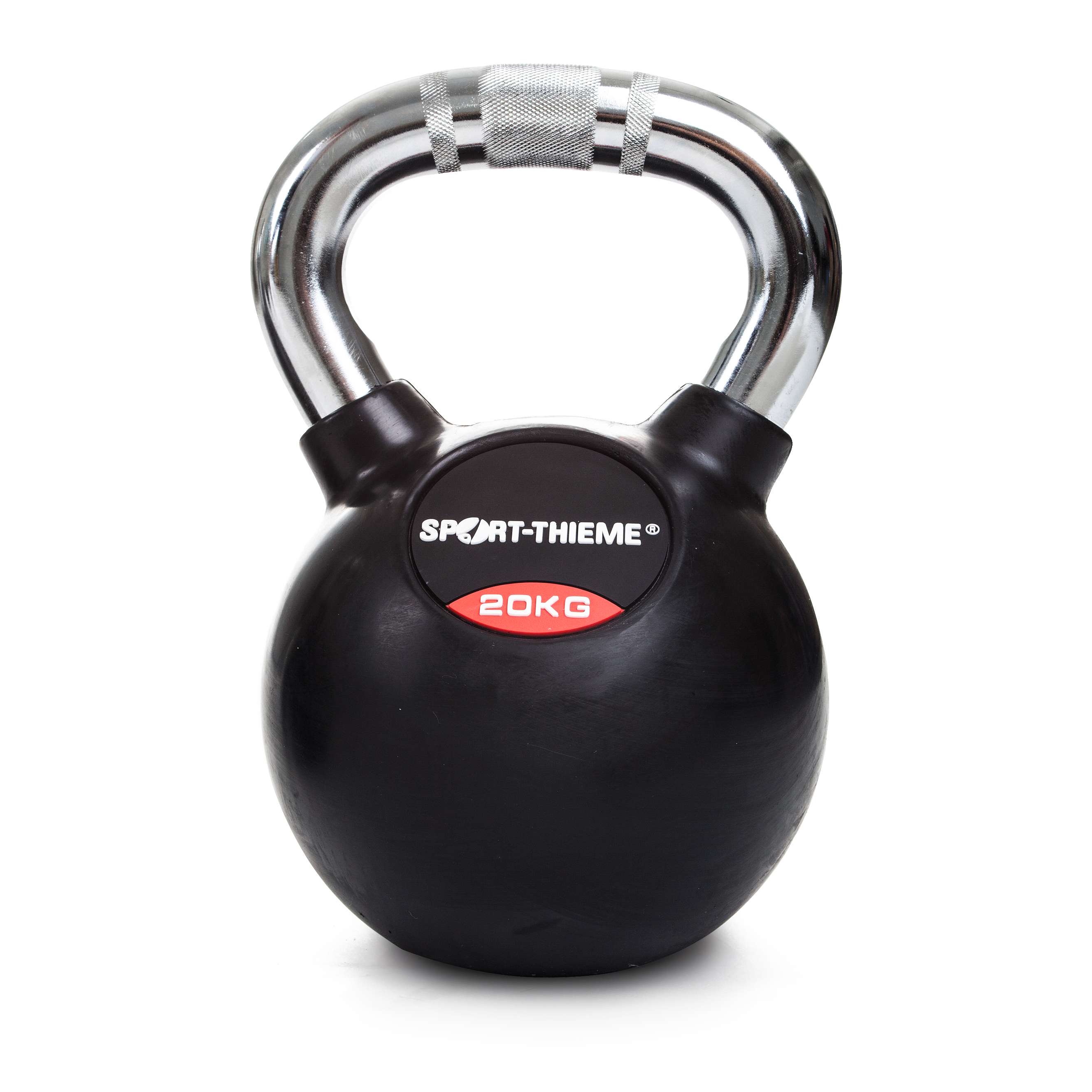 Sport-Thieme Kettlebell "Gummiert mit gerändeltem Chrom-Griff", 20 kg Unkategorisiert online kaufen Sport-Thieme Kettlebell "Gummiert mit gerändeltem Chrom-Griff", 20 kg Unkategorisiert online kaufen