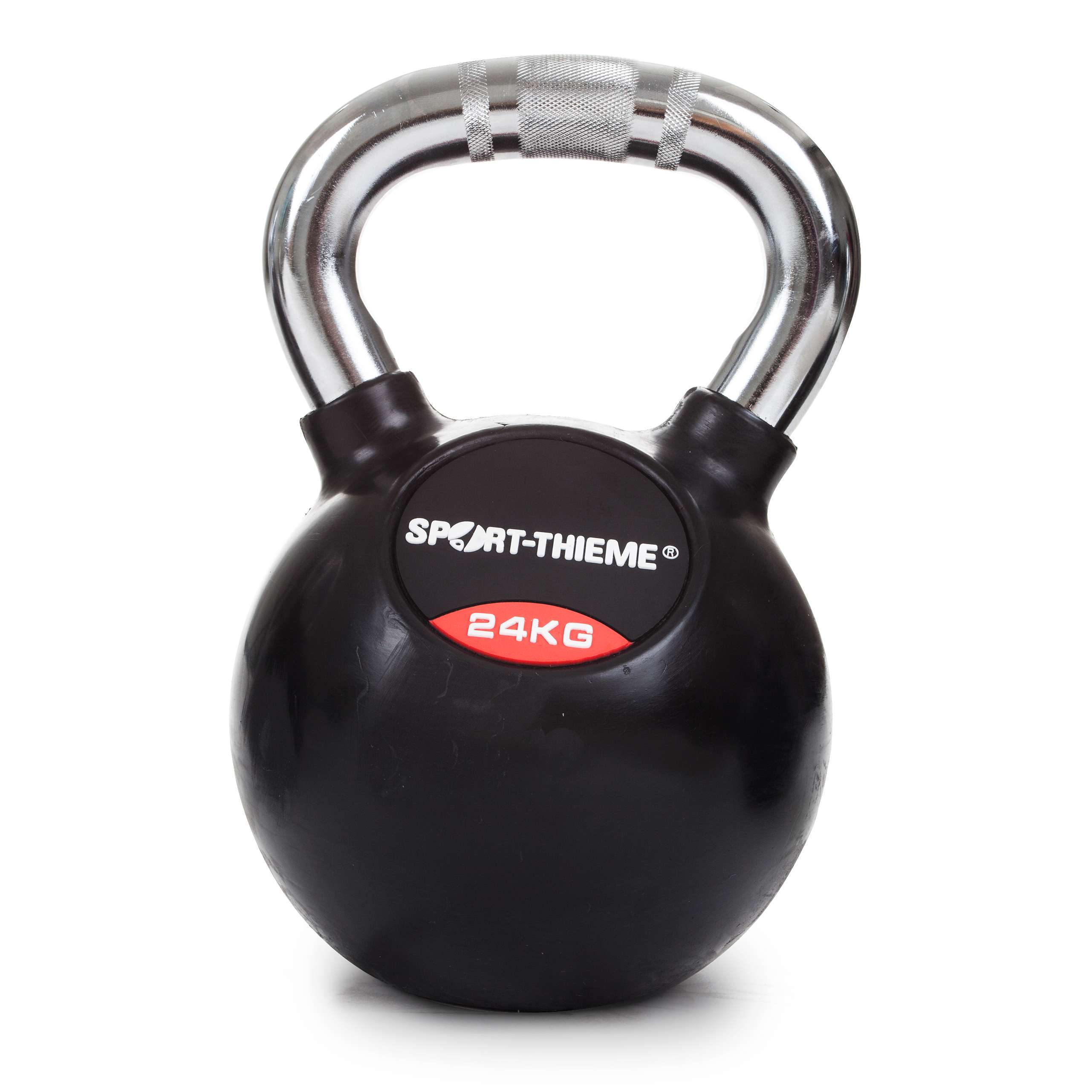 Sport-Thieme Kettlebell "Gummiert mit gerändeltem Chrom-Griff", 24 kg Unkategorisiert online kaufen