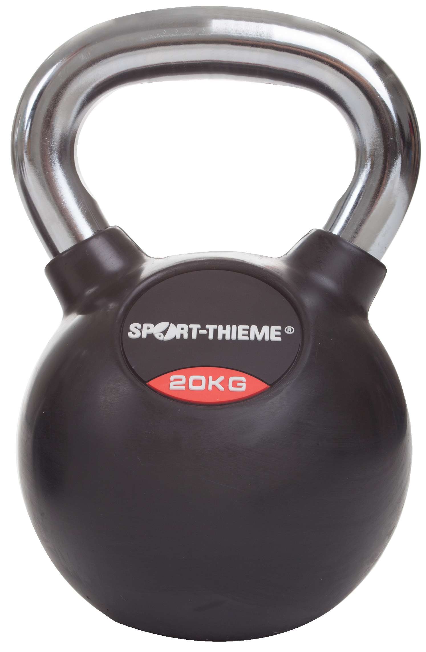 "Sport-Thieme Kettlebell ""Gummiert mit glattem Chrom-Griff"", 20 kg" Unkategorisiert online kaufen