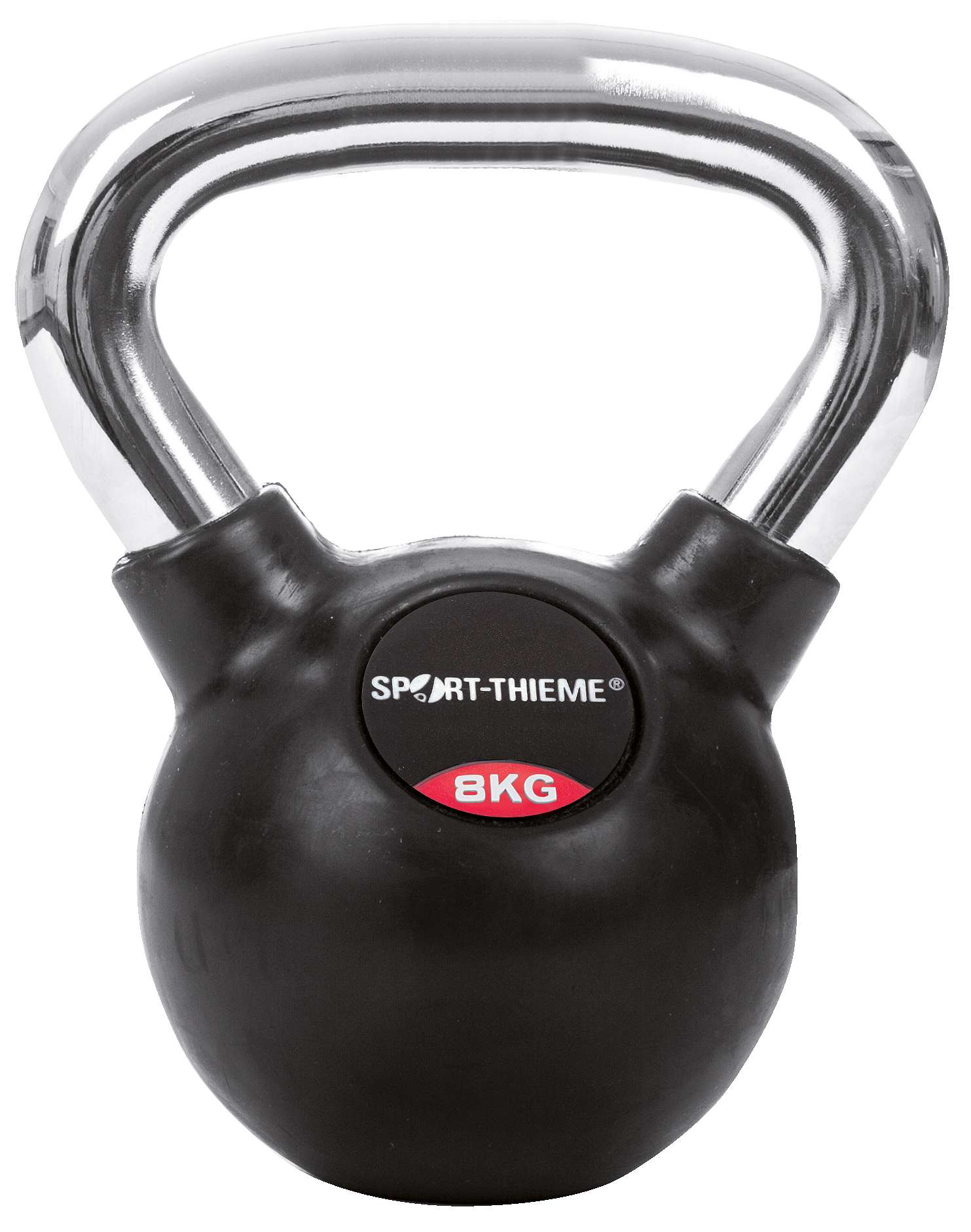 Sport-Thieme Kettlebell "Gummiert mit glattem Chrom-Griff", 8 kg Unkategorisiert online kaufen Sport-Thieme Kettlebell "Gummiert mit glattem Chrom-Griff", 8 kg Unkategorisiert online kaufen