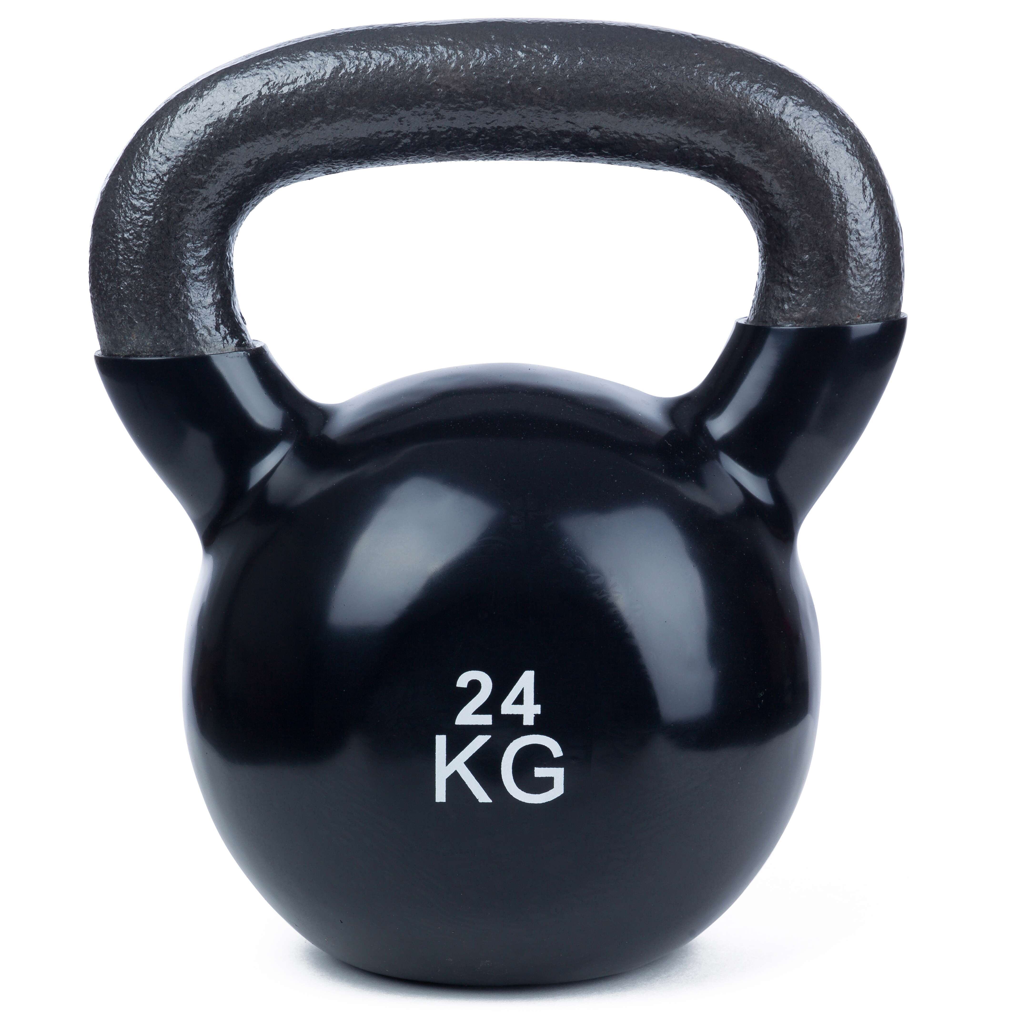 Sport-Thieme Kettlebell "Vinyl", 24 kg, Schwarz Unkategorisiert online kaufen