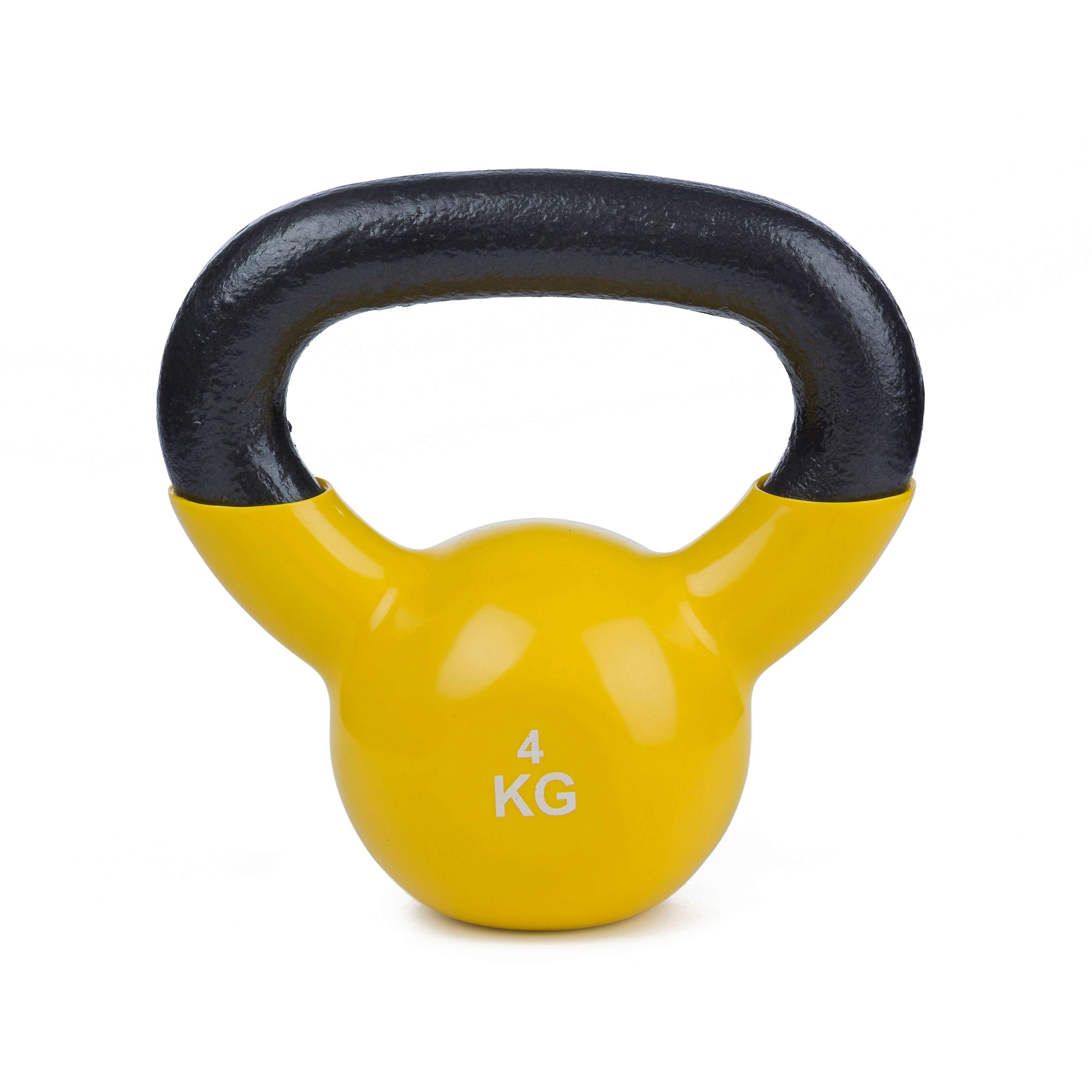 Sport-Thieme Kettlebell "Vinyl", 4 kg, Gelb Unkategorisiert online kaufen