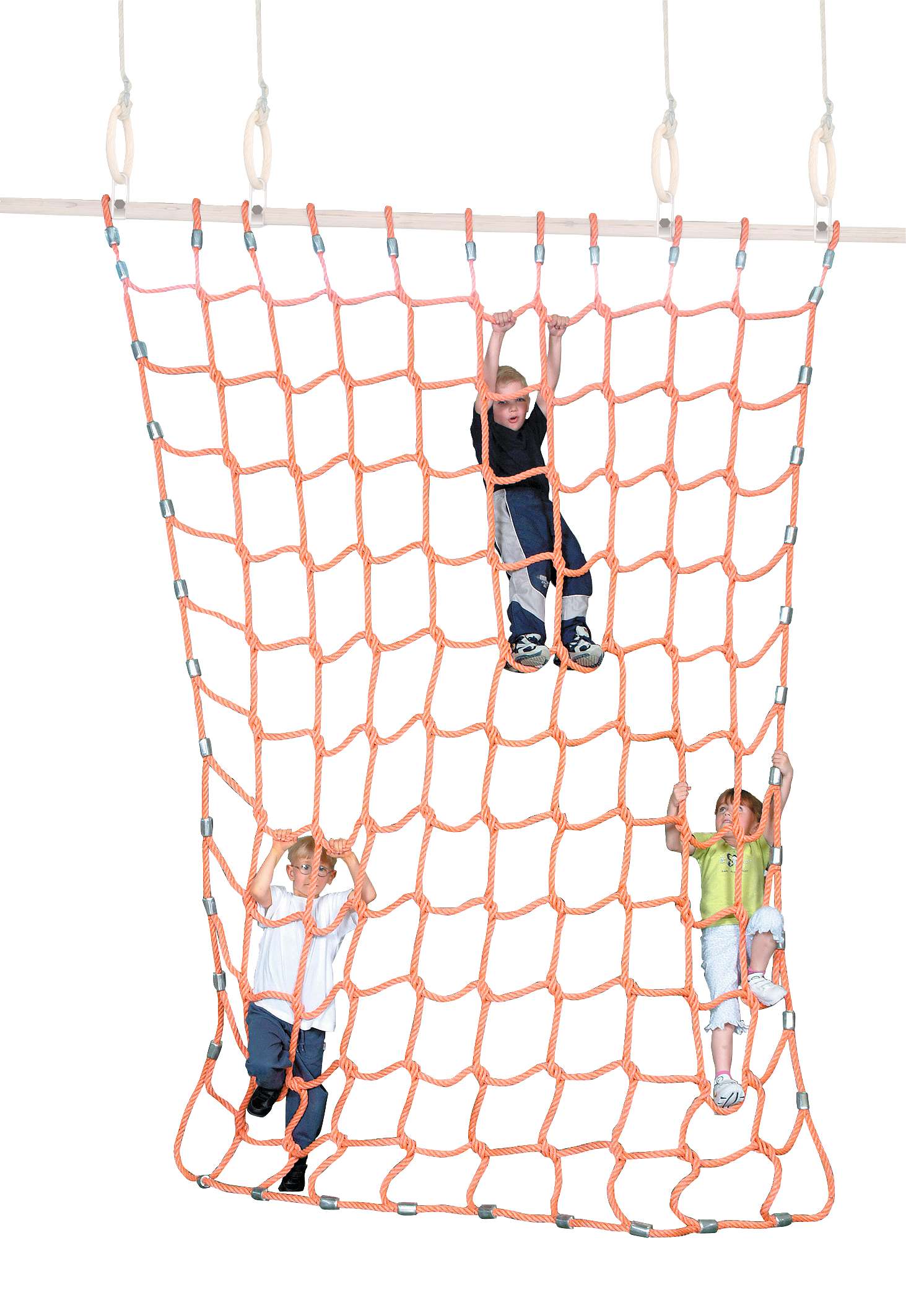 Sport-Thieme Kletternetz "Climb", Polypropylen (PP), Orange, 2x2 m Unkategorisiert online kaufen