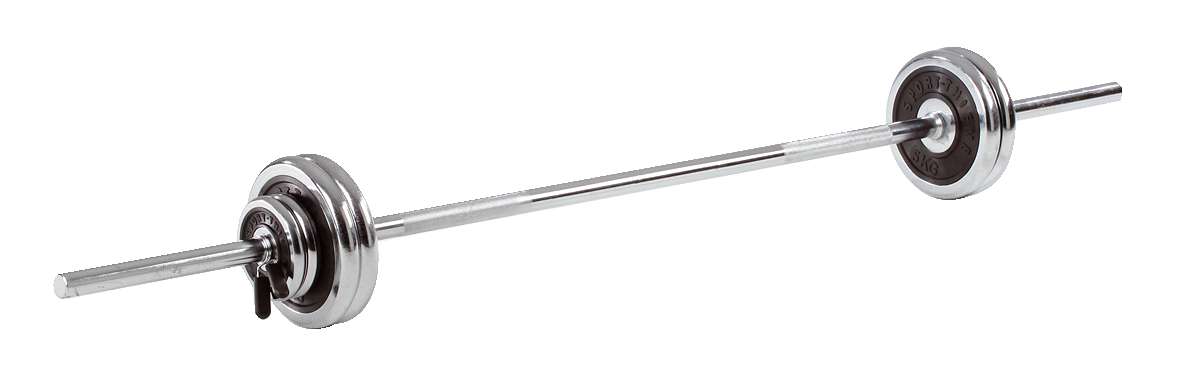 Sport-Thieme Langhantel-Set 27,5 kg, gummiert oder Chrom, Chrom mit Gummieinlage Unkategorisiert online kaufen