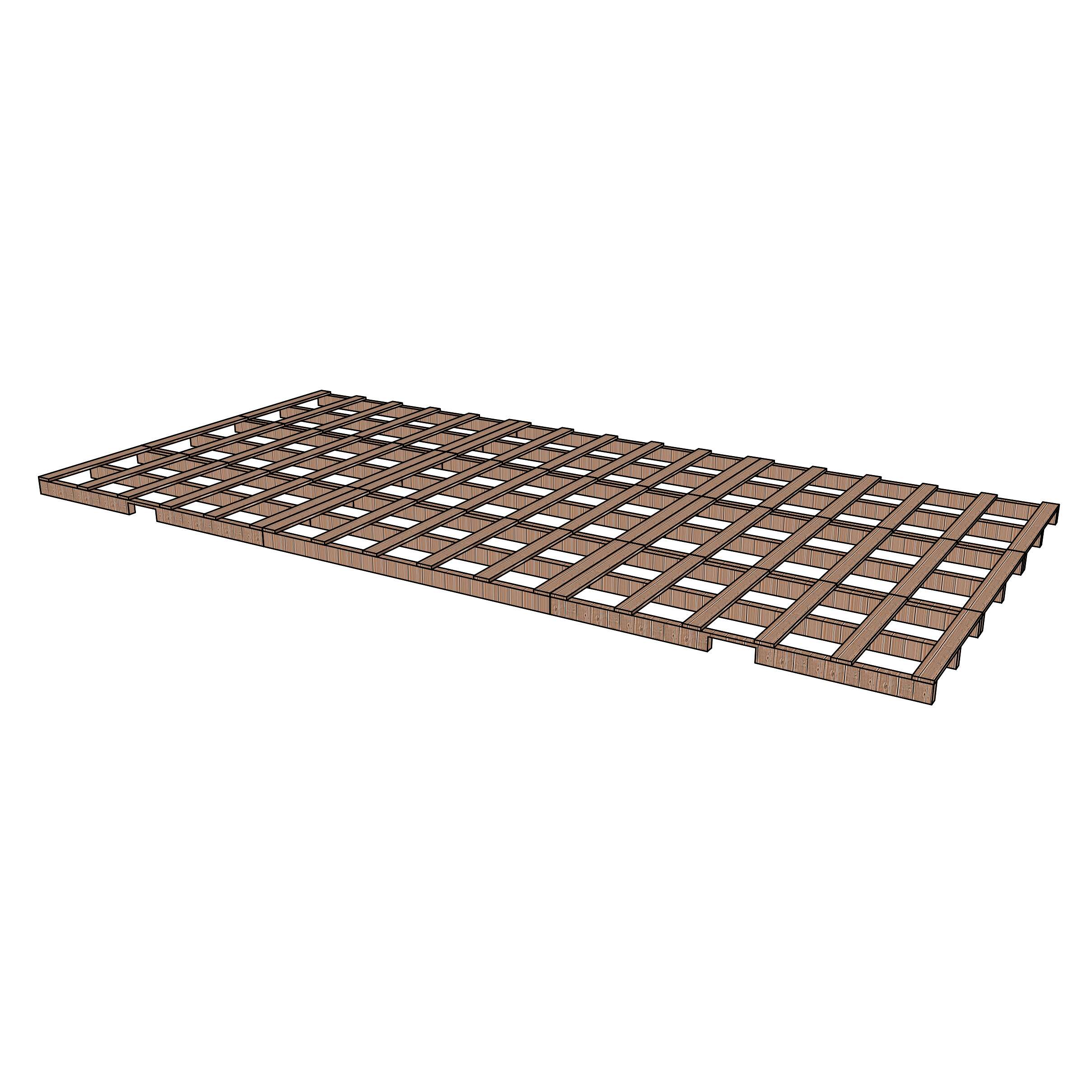 Sport-Thieme Lattenrost "Holz", 600x300 cm, Ohne Stützbügel Unkategorisiert online kaufen