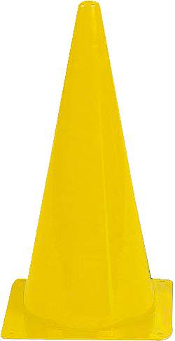 Sport-Thieme Markierungskegel, Gelb, 20,5x20,5x37 cm Unkategorisiert online kaufen