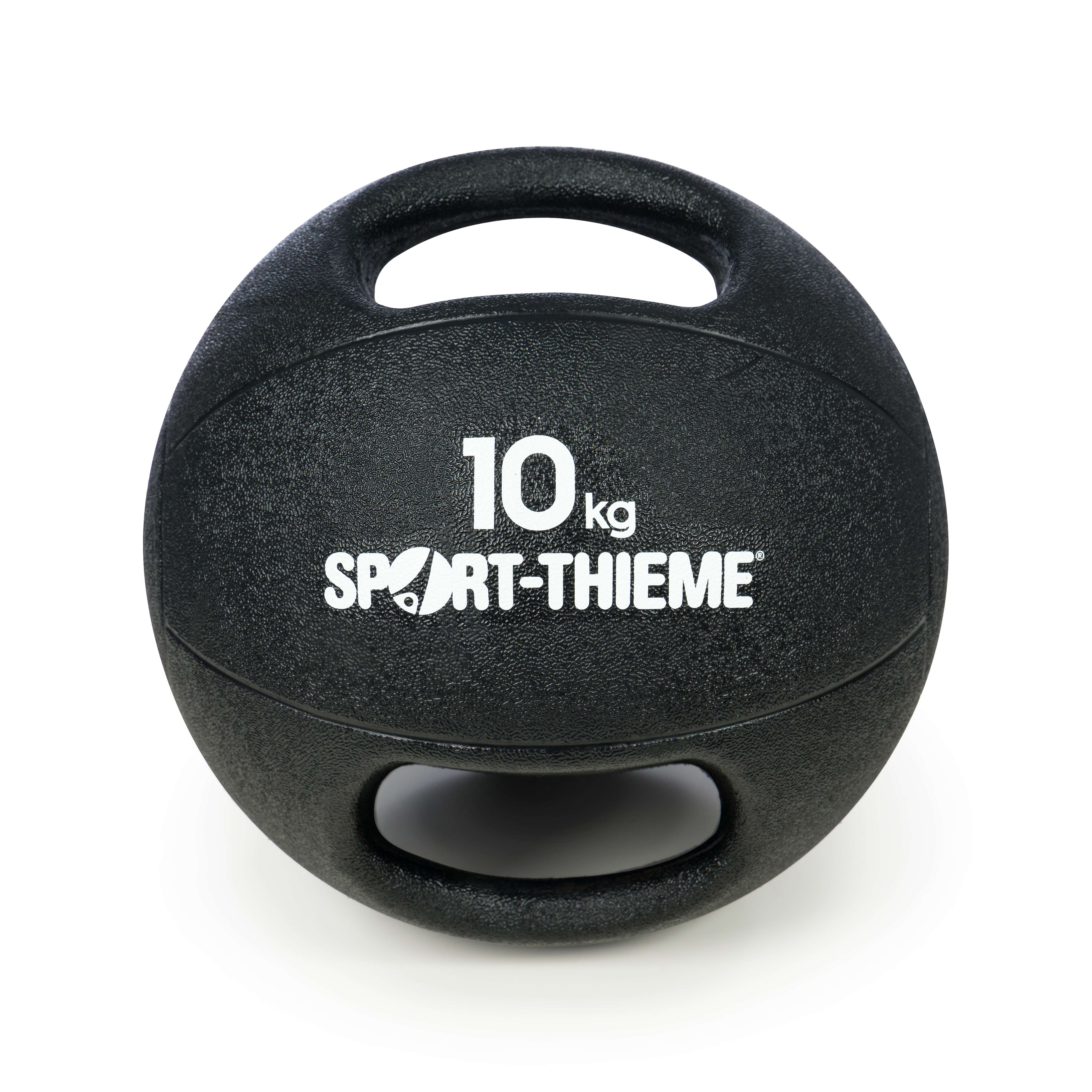 Sport-Thieme Medizinball "Dual Grip", 10 kg, Schwarz Unkategorisiert Produktbild Sport-Thieme Medizinball "Dual Grip", 10 kg, Schwarz Unkategorisiert Produktbild