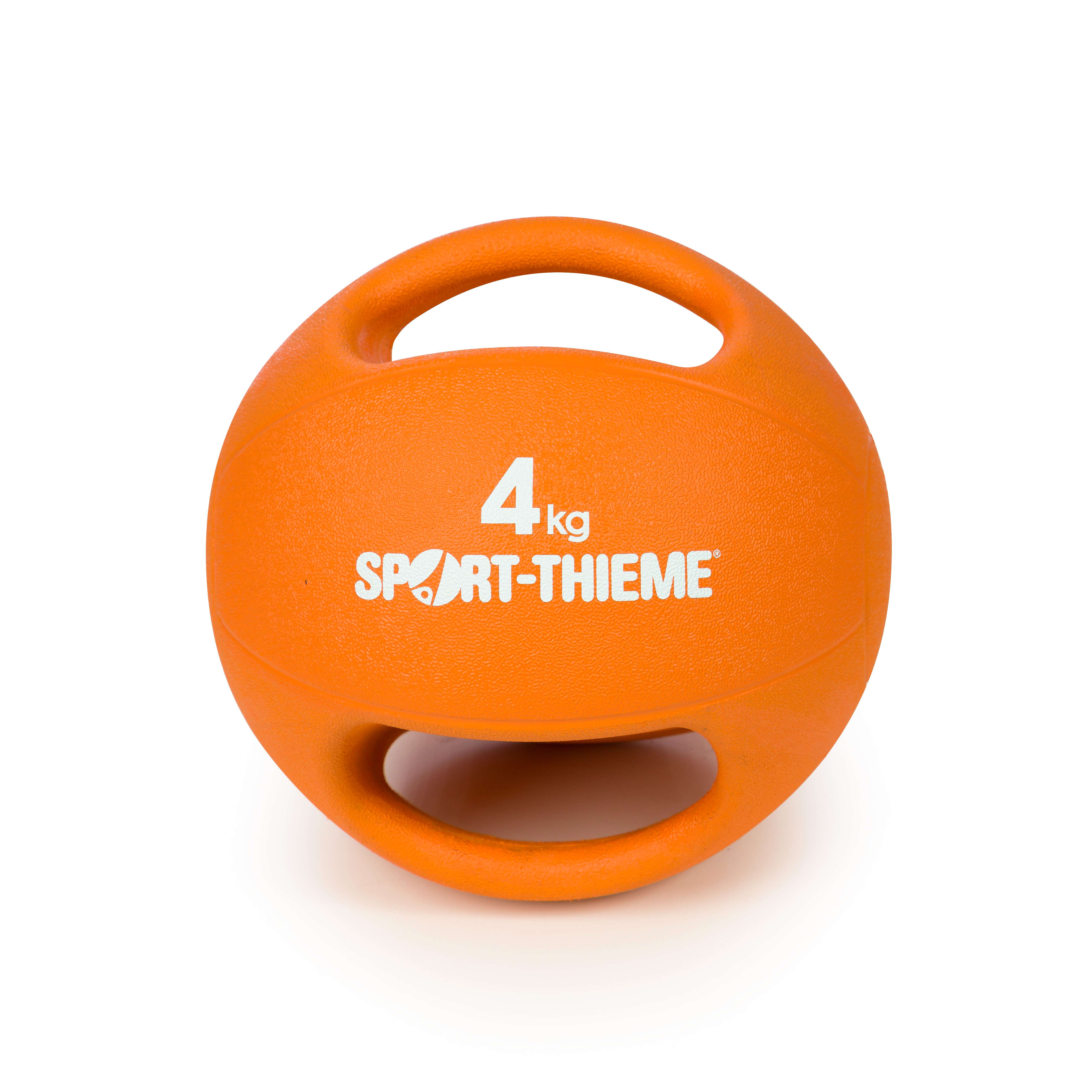 Sport-Thieme Medizinball "Dual Grip", 4 kg, Orange Unkategorisiert Produktbild