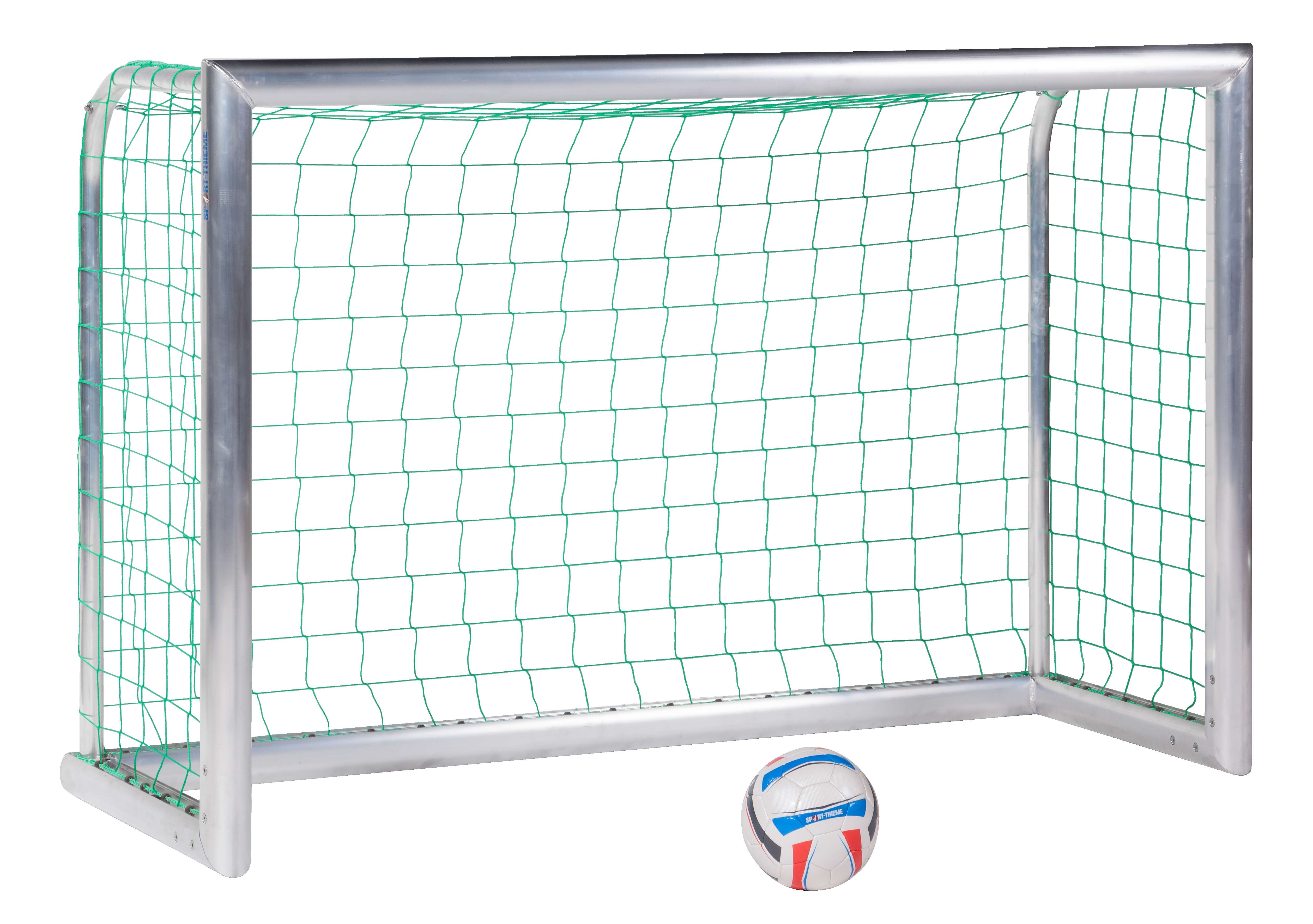 Sport-Thieme Mini-Fußballtor "Professional Kompakt", Alu-Naturblank, Inkl. Netz, grün (MW 10 cm), 1,80x1,20 m Unkategorisiert online kaufen