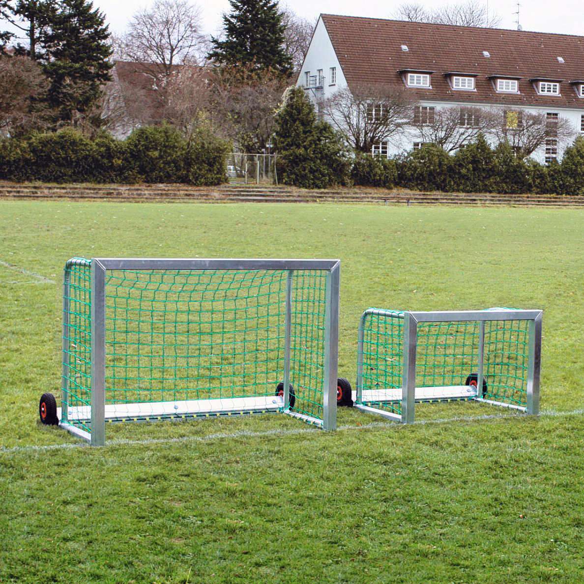 Sport-Thieme Mini-Fußballtor "Safety", Inkl. Netz, blau (MW 10 cm), 1,20x0,80 m Unkategorisiert online kaufen