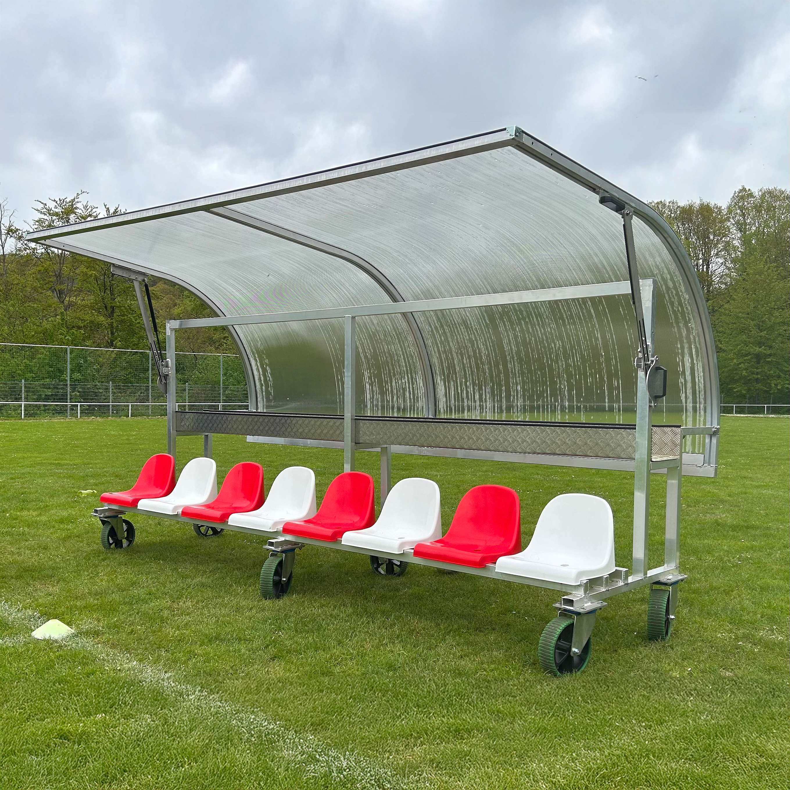 Sport-Thieme Mobile Spielerkabine "Team", 8 Sitze Unkategorisiert online kaufen