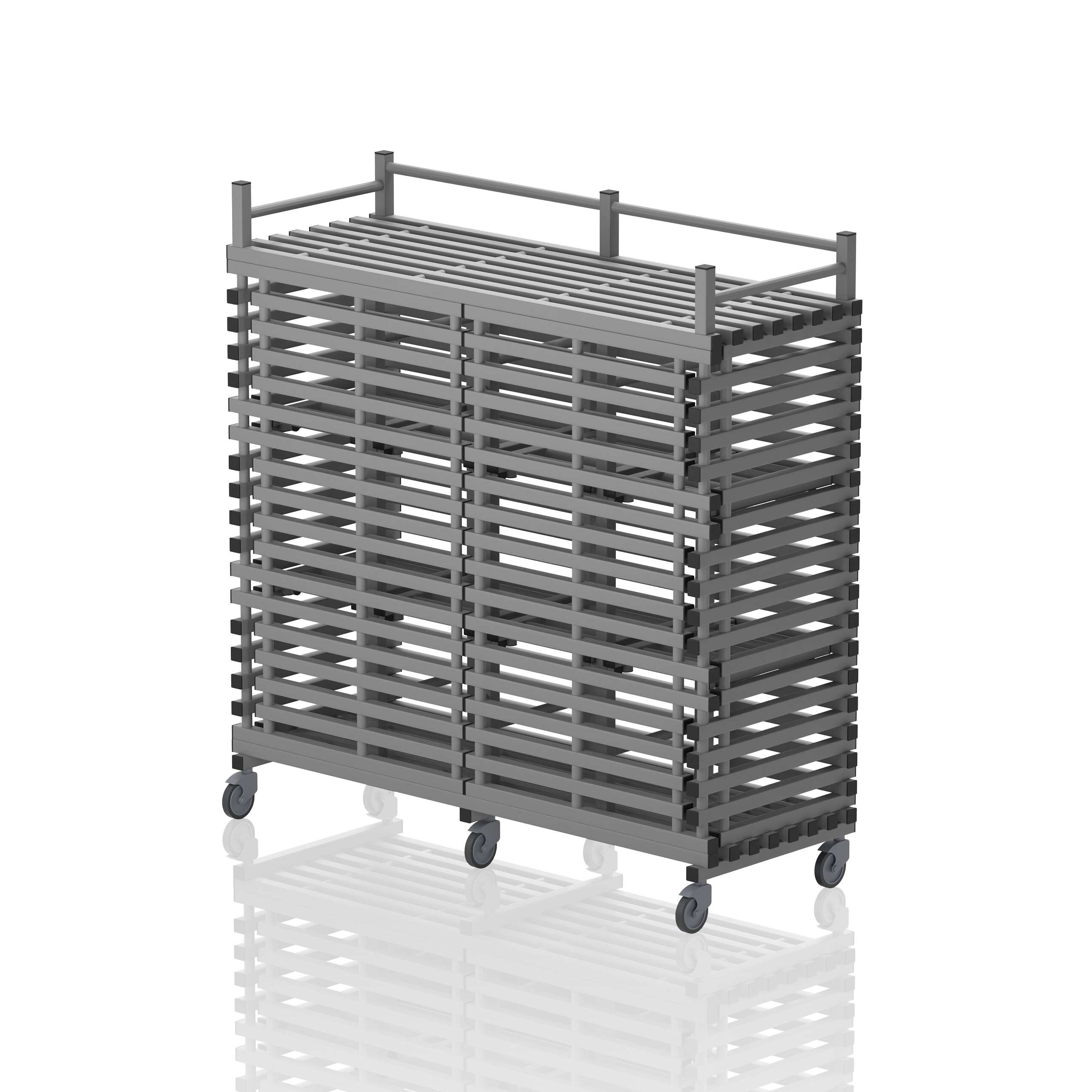 Sport-Thieme Regalwagen "12 Fächer" by Vendiplas, Grau Unkategorisiert online kaufen