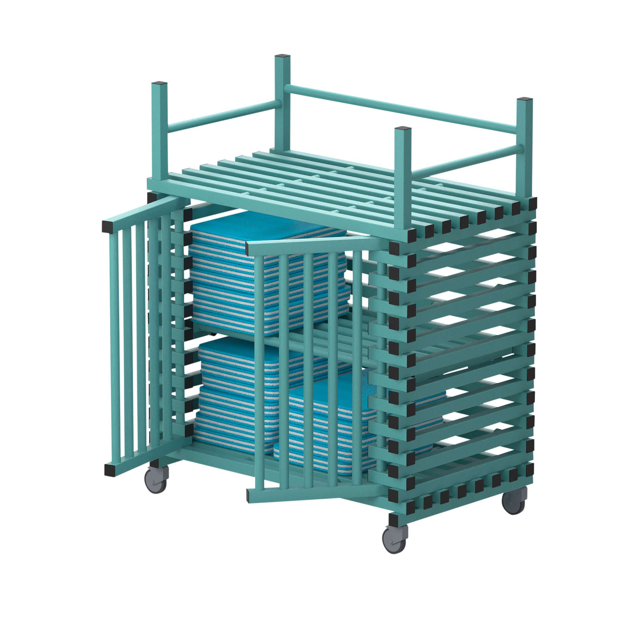 Sport-Thieme Regalwagen für Schwimmbad-Equipment by Vendiplas, Aqua, Mittel mit Zusatzfläche Unkategorisiert online kaufen Sport-Thieme Regalwagen für Schwimmbad-Equipment by Vendiplas, Aqua, Mittel mit Zusatzfläche Unkategorisiert online kaufen