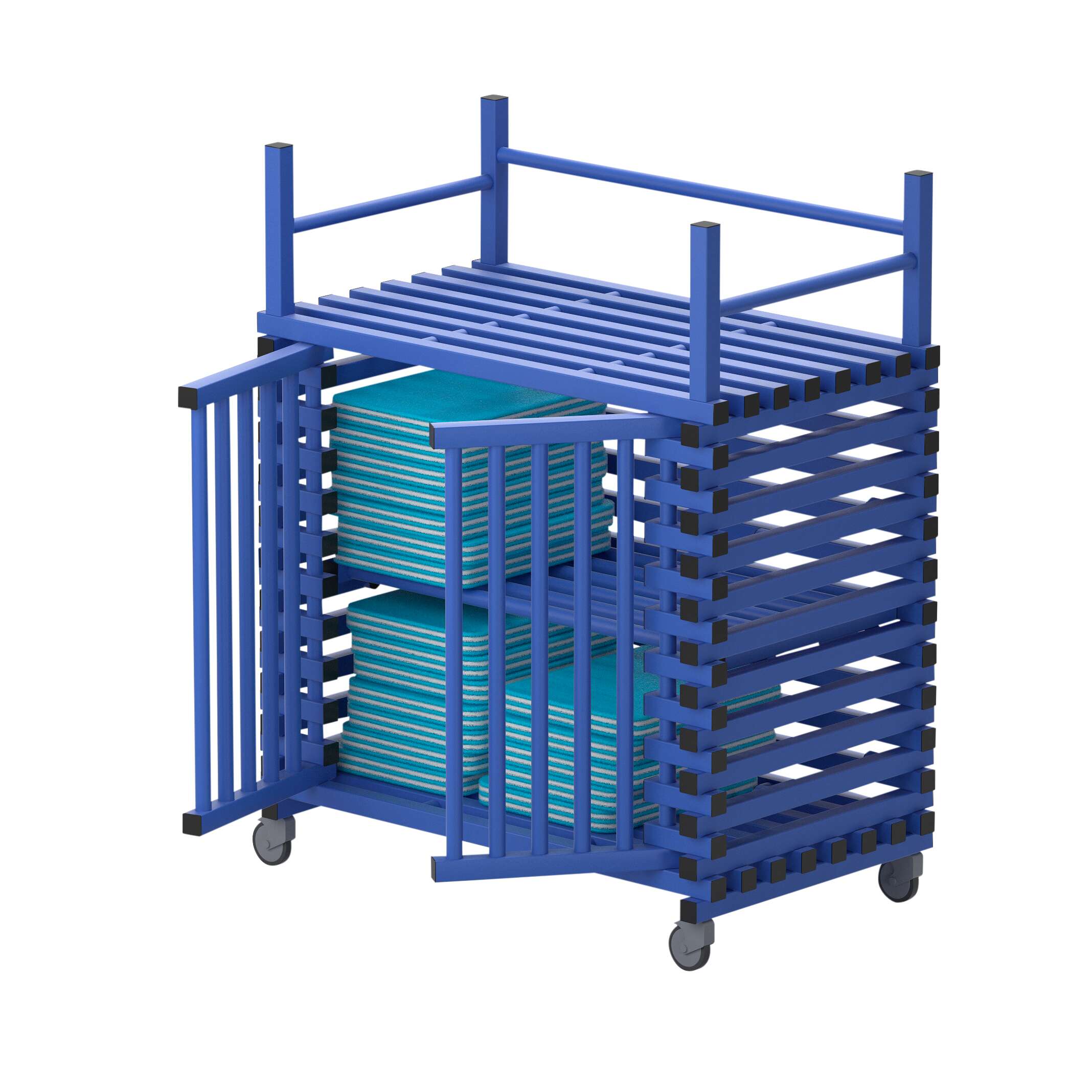 Sport-Thieme Regalwagen für Schwimmbad-Equipment by Vendiplas, Blau, Mittel mit Zusatzfläche Unkategorisiert online kaufen Sport-Thieme Regalwagen für Schwimmbad-Equipment by Vendiplas, Blau, Mittel mit Zusatzfläche Unkategorisiert online kaufen