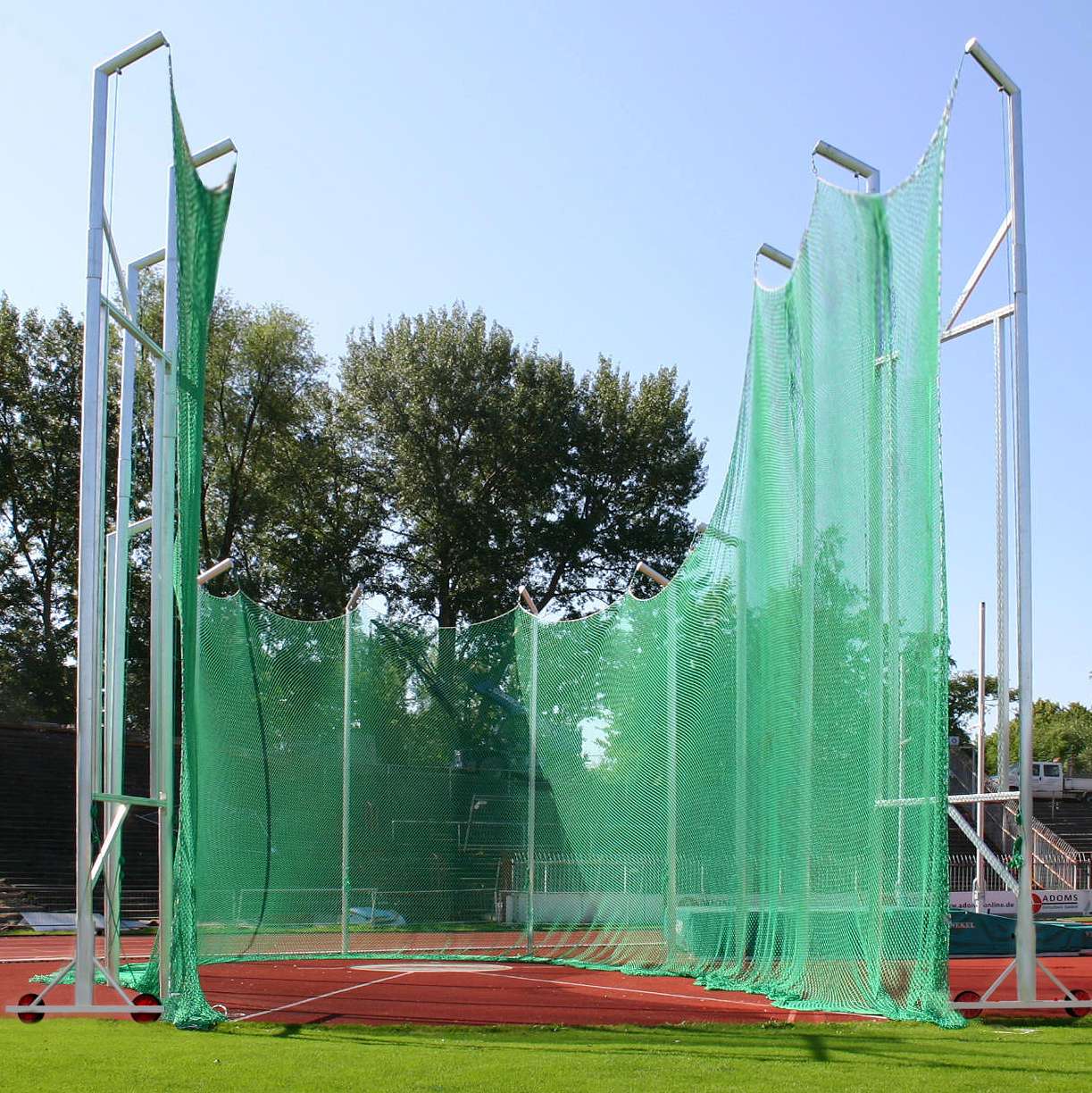 Sport-Thieme Schutznetz für Hammerwurf "Gitterhöhe 7 m auf 10 m", Rhombische Maschen Unkategorisiert online kaufen