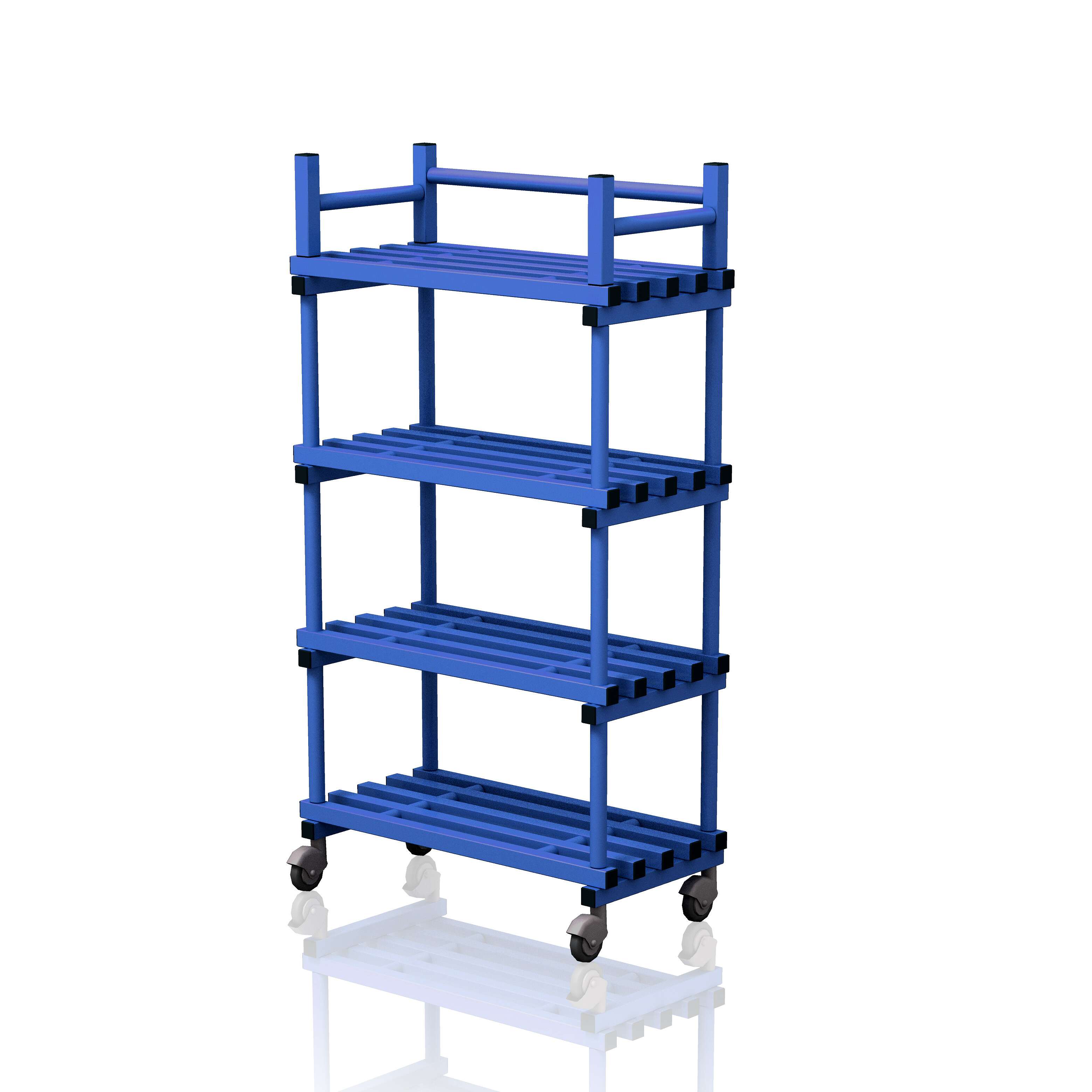 Sport-Thieme Transportwagen mit Rollen by Vendiplas, Blau, 100x50x184 cm Unkategorisiert online kaufen