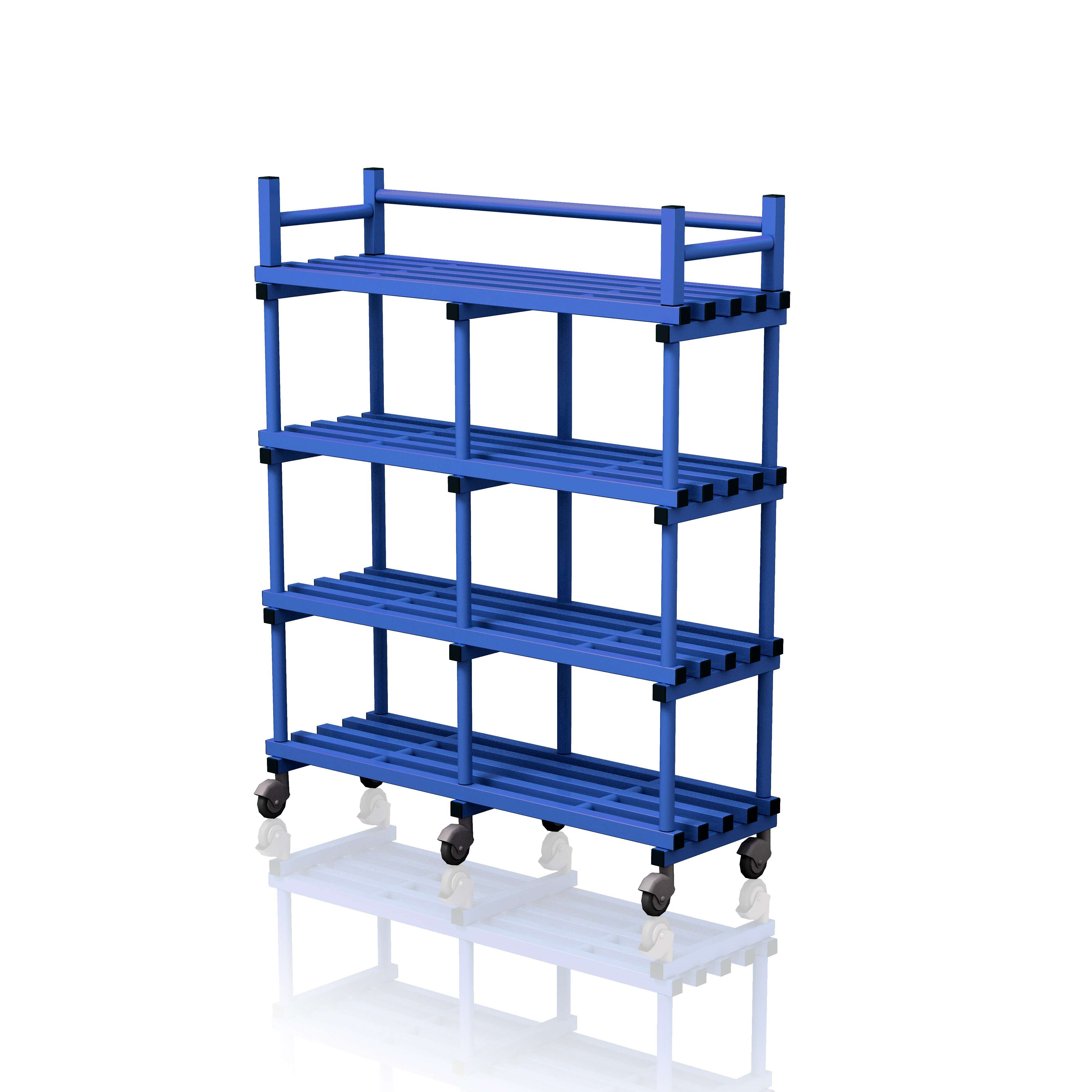 Sport-Thieme Transportwagen mit Rollen by Vendiplas, Blau, 150x50x184 cm Unkategorisiert online kaufen