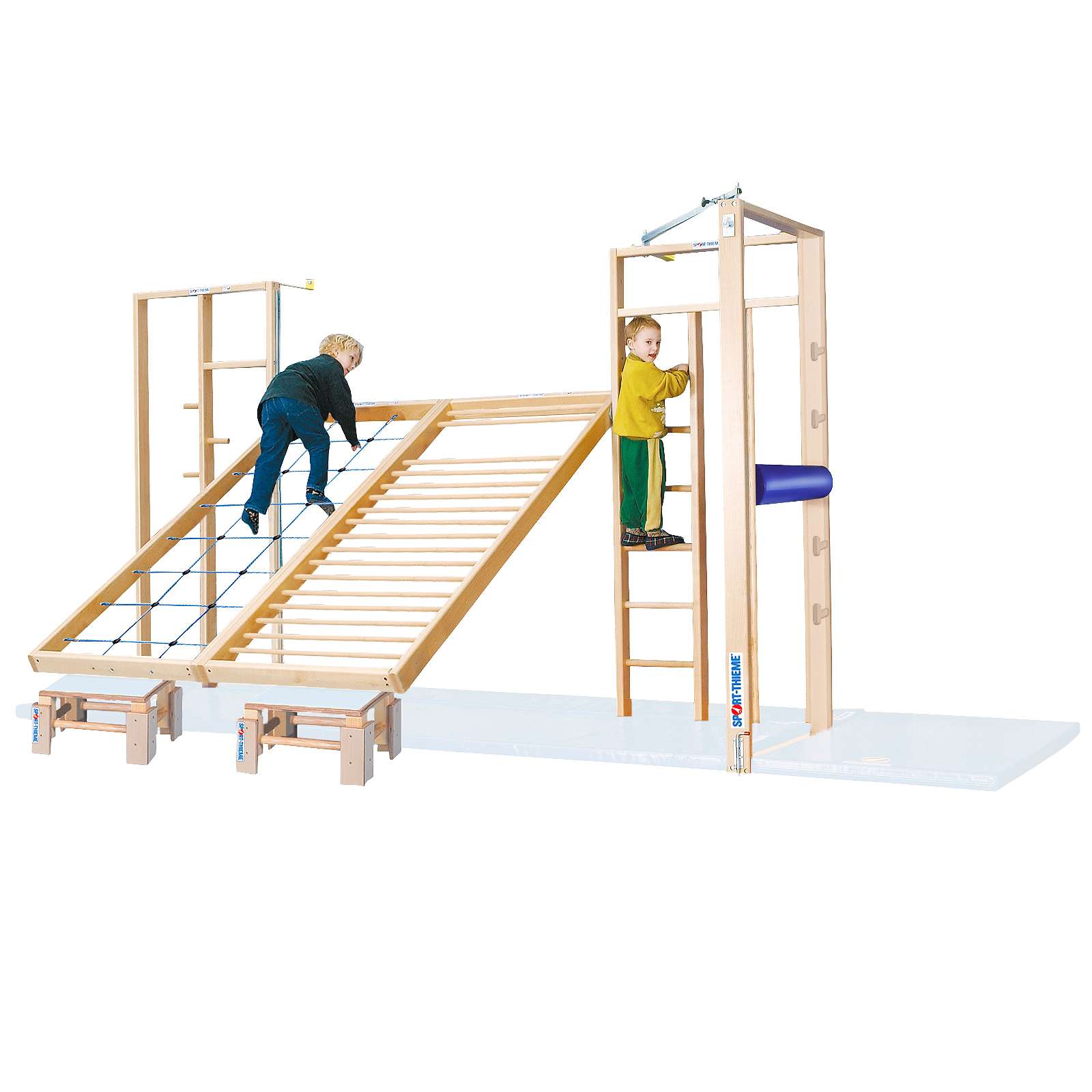 Sport-Thieme Turnwand-Kombination "TuWa Kletterwand 5", Mit Fallschutzmatten Unkategorisiert online kaufen