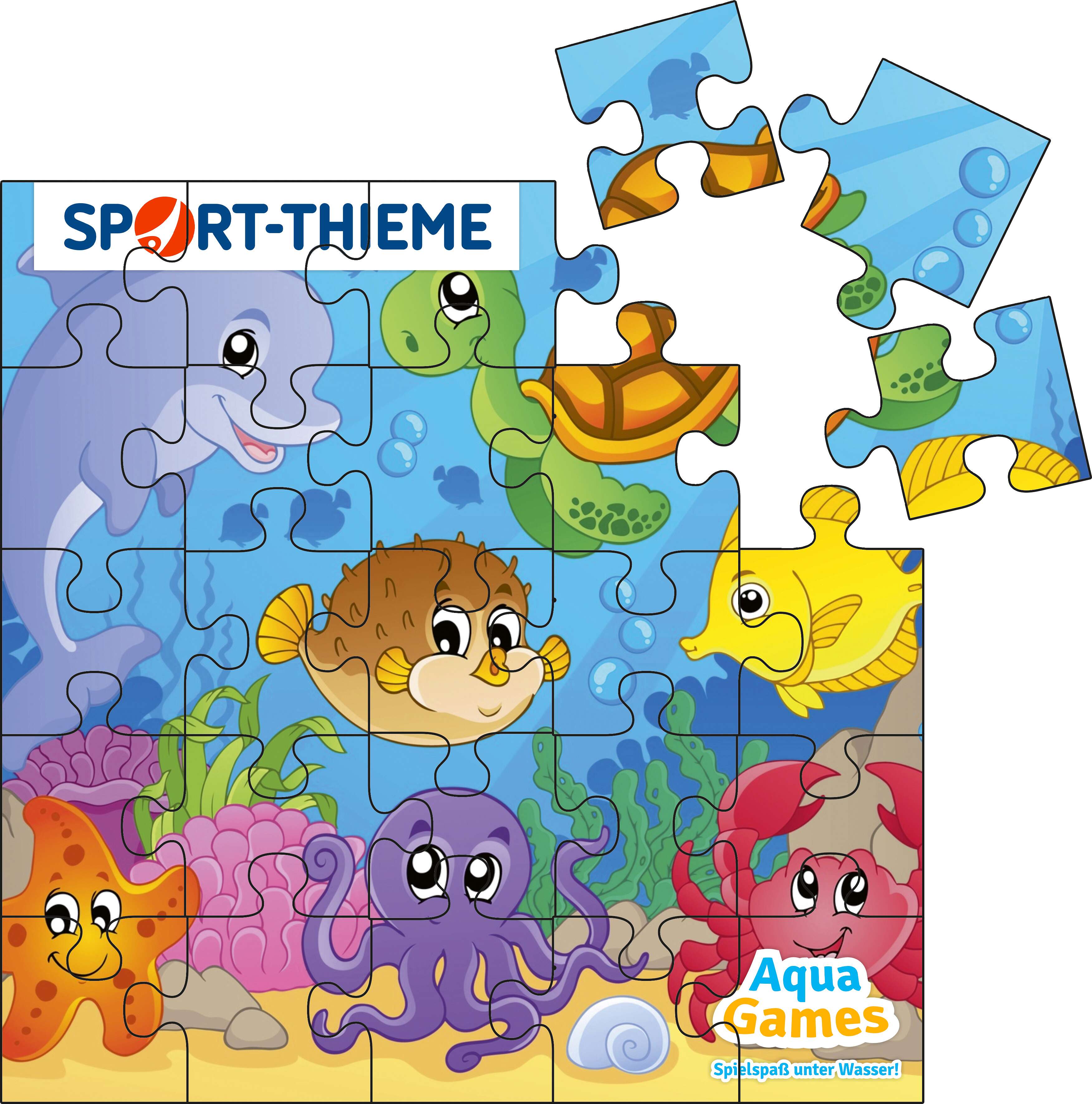 Sport-Thieme Unterwasser-Spiel "Puzzle", Meeresbewohner, Quadratisch Unkategorisiert online kaufen